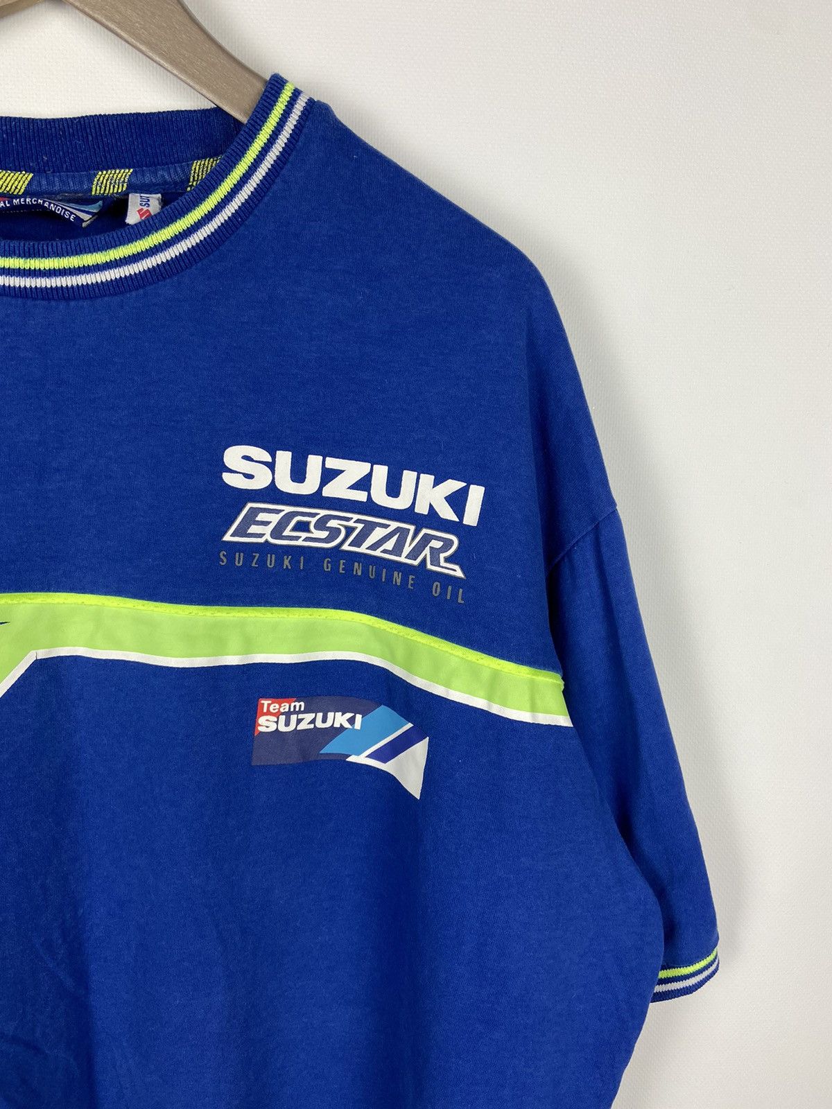 Vintage Team Suzuki Ecstar Official Merchandise Men’s Blue T-Shirt Size US XXL / EU 58 / 5 - 3 Thumbnail