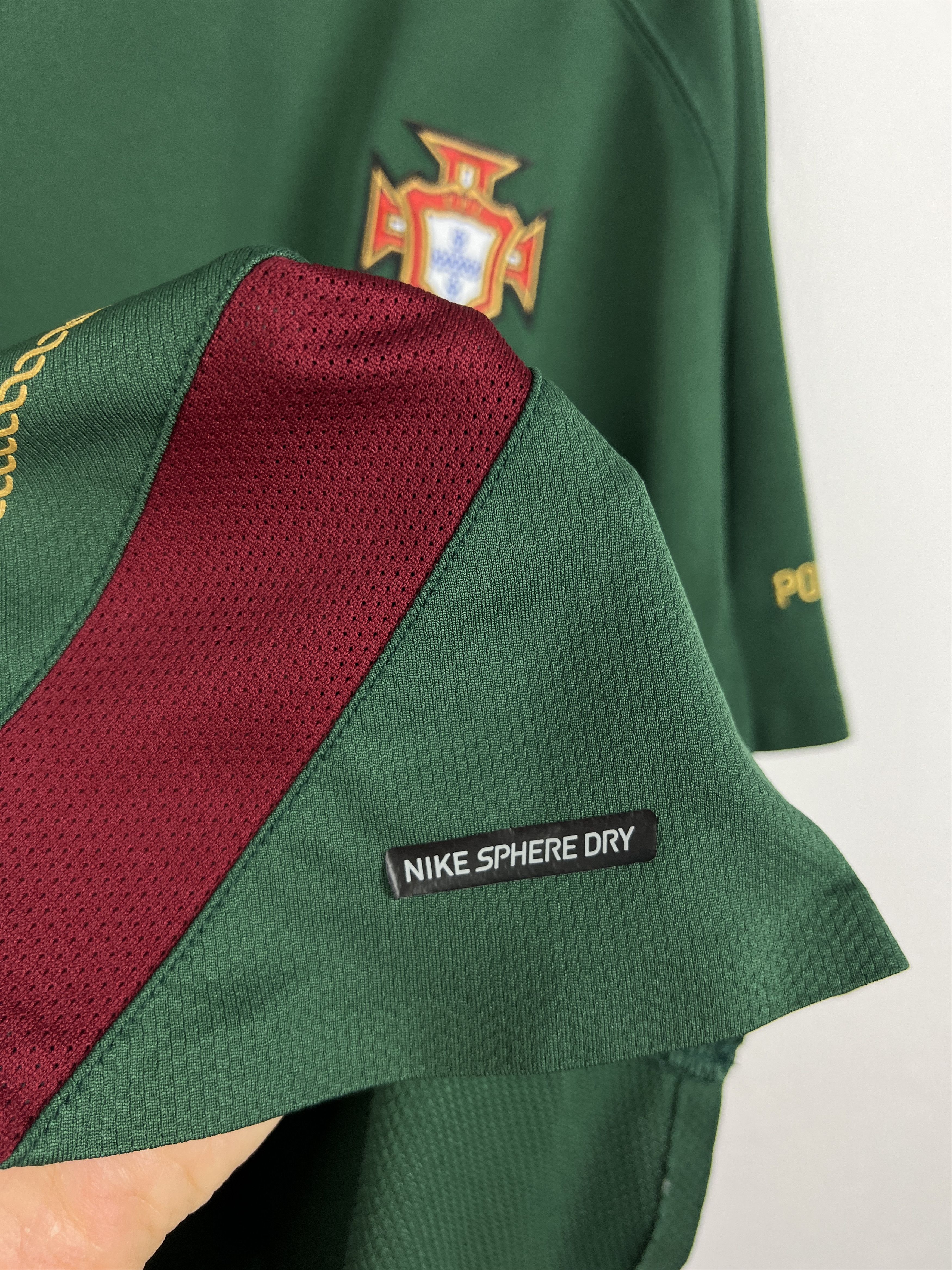 Nike Football Portugal Train Player Issue Shirt Soccer Jersey Size US XXL / EU 58 / 5 - 6 Thumbnail