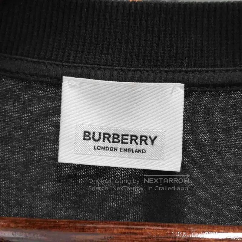 Burberry Burberry Black Cotton Short Sleeve T. Size US XS / EU 42 / 0 - 3 Thumbnail