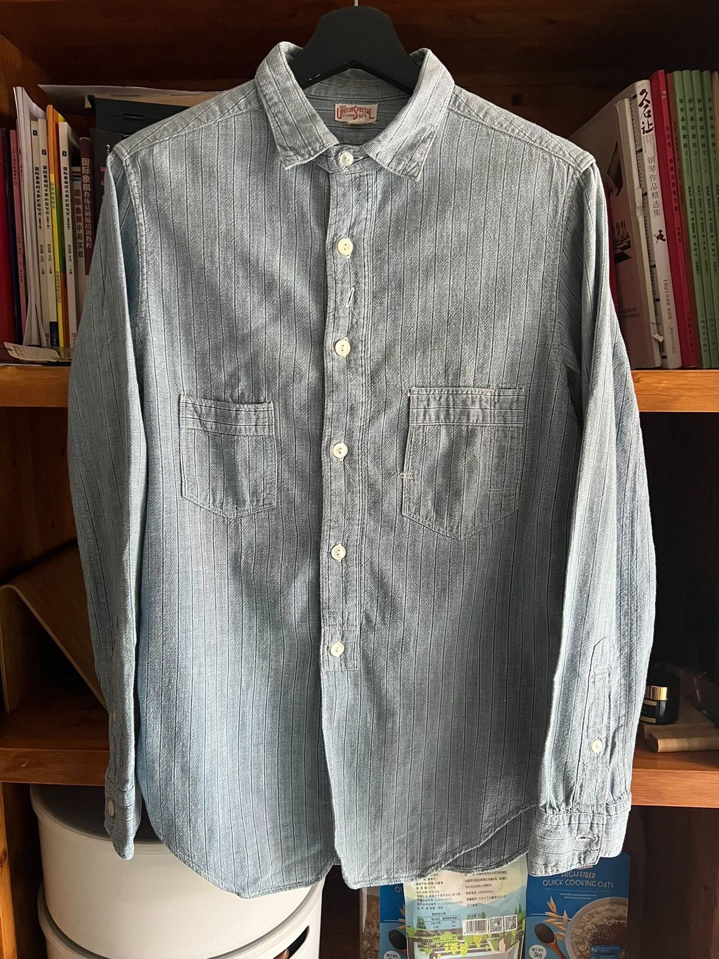 Freewheelers Freewheelers Vintage Striped Work Shirt Size US XXL / EU 58 / 5 - 1 Thumbnail