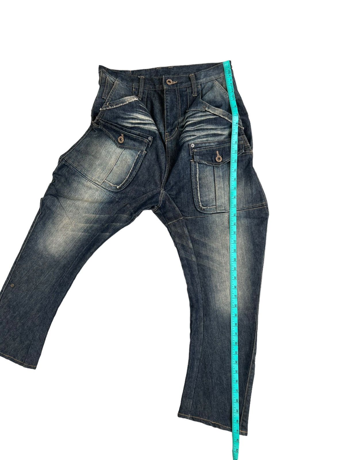 Vintage Vintage PPFM Mud Denim Balloon Jeans Size US 31 - 6 Thumbnail