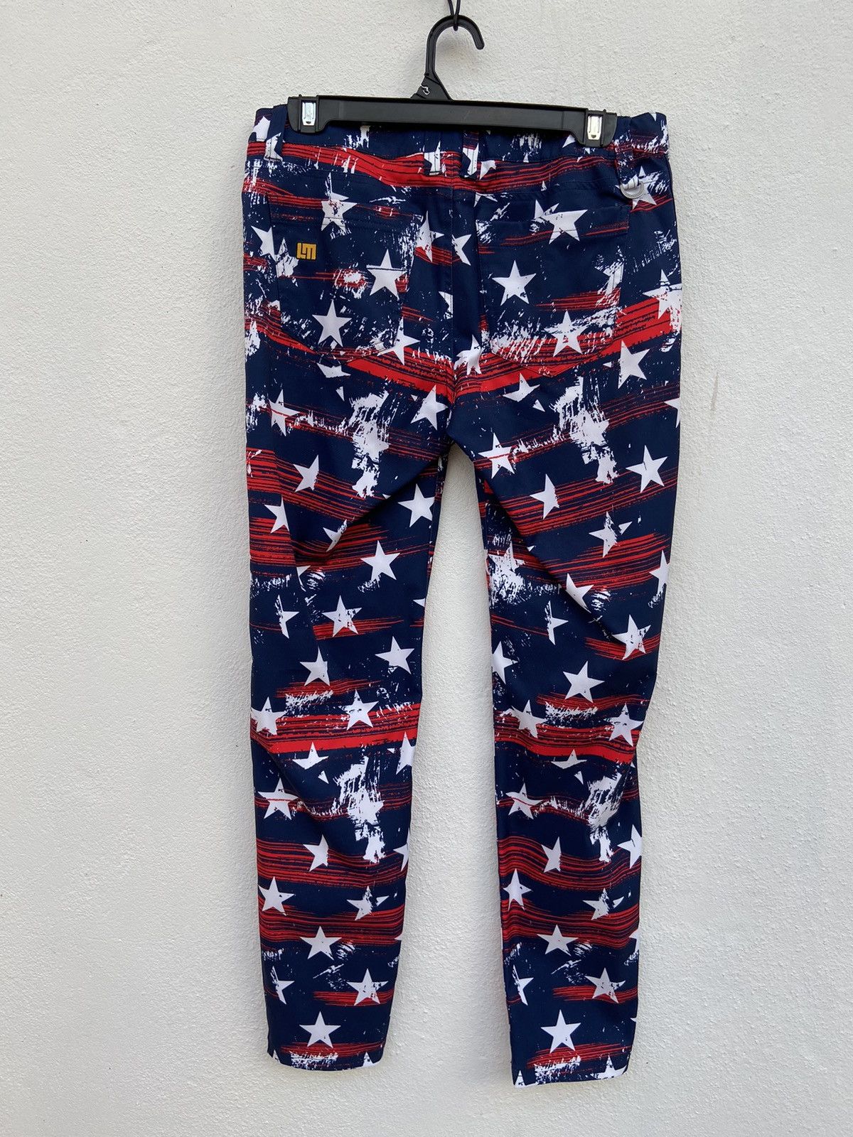 Japanese Brand 🔥 Loudmouth pants Americana flag Loudmouth golf pants Size US 30 / EU 46 - 6 Thumbnail