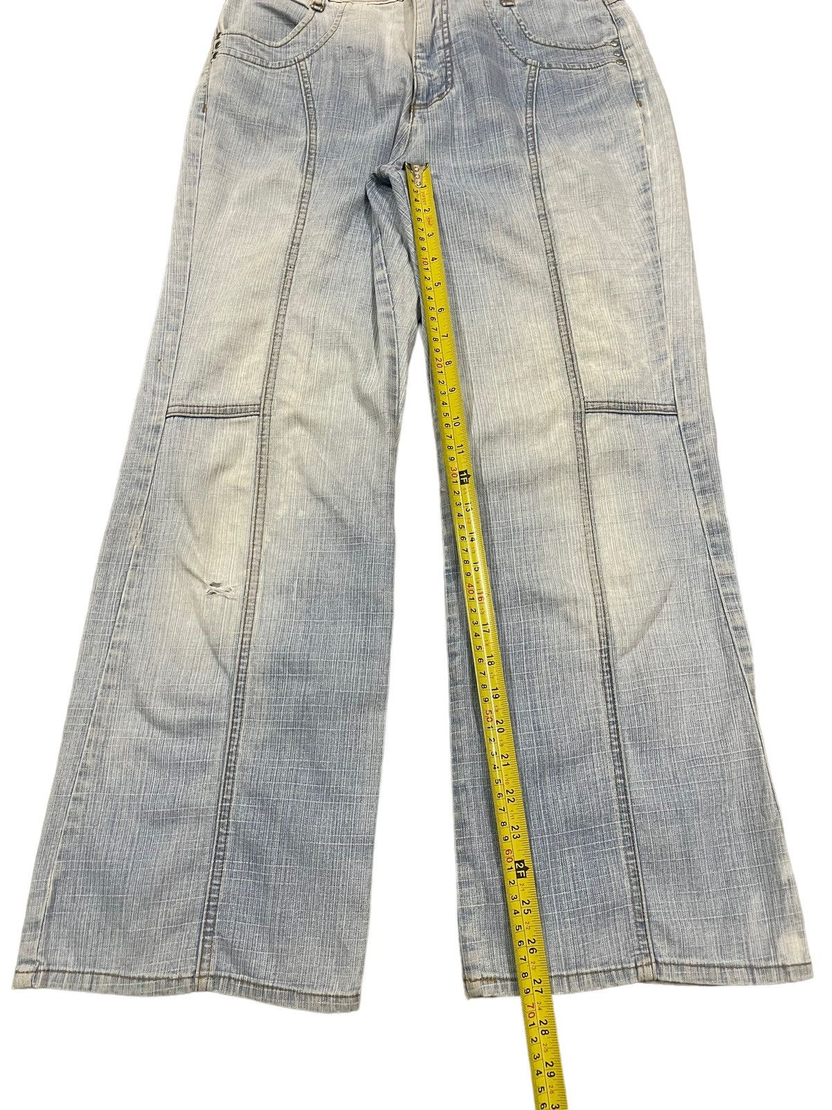 Fubu Vintage Japanese Brand Blue Wash Style Baggy Jeans Size US 28 / EU 44 - 11 Thumbnail