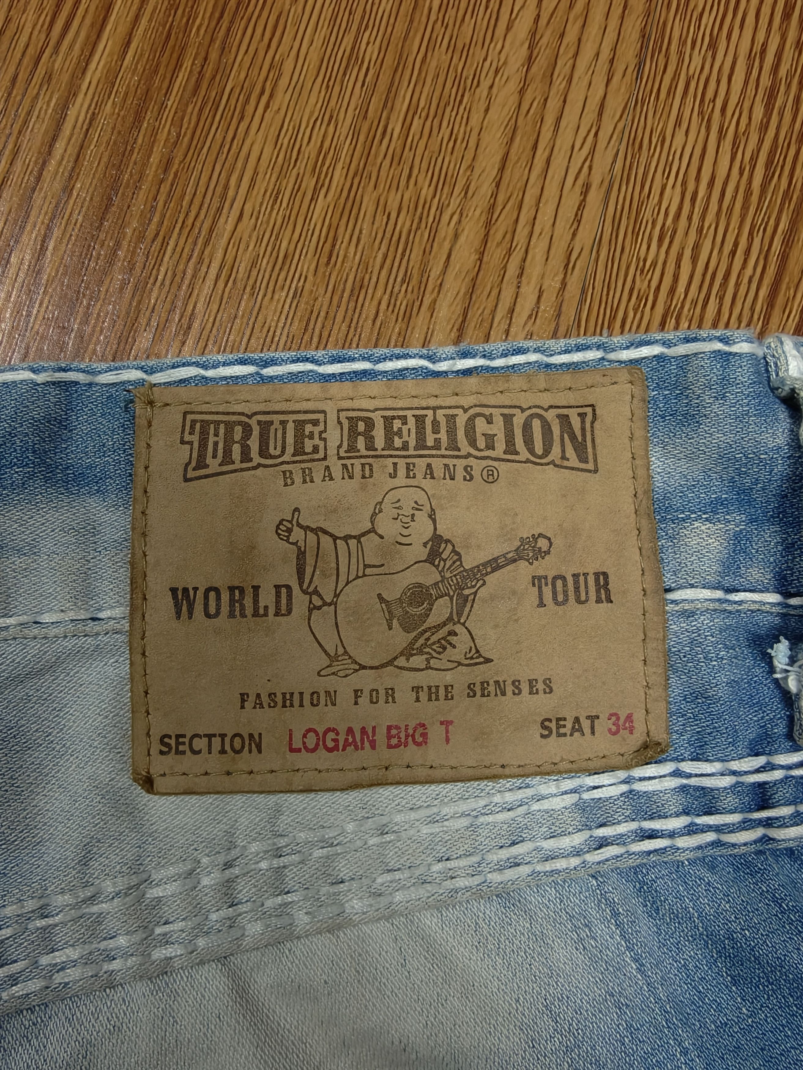 Japanese Brand true religion rare jeans Size US 34 / EU 50 - 3 Thumbnail