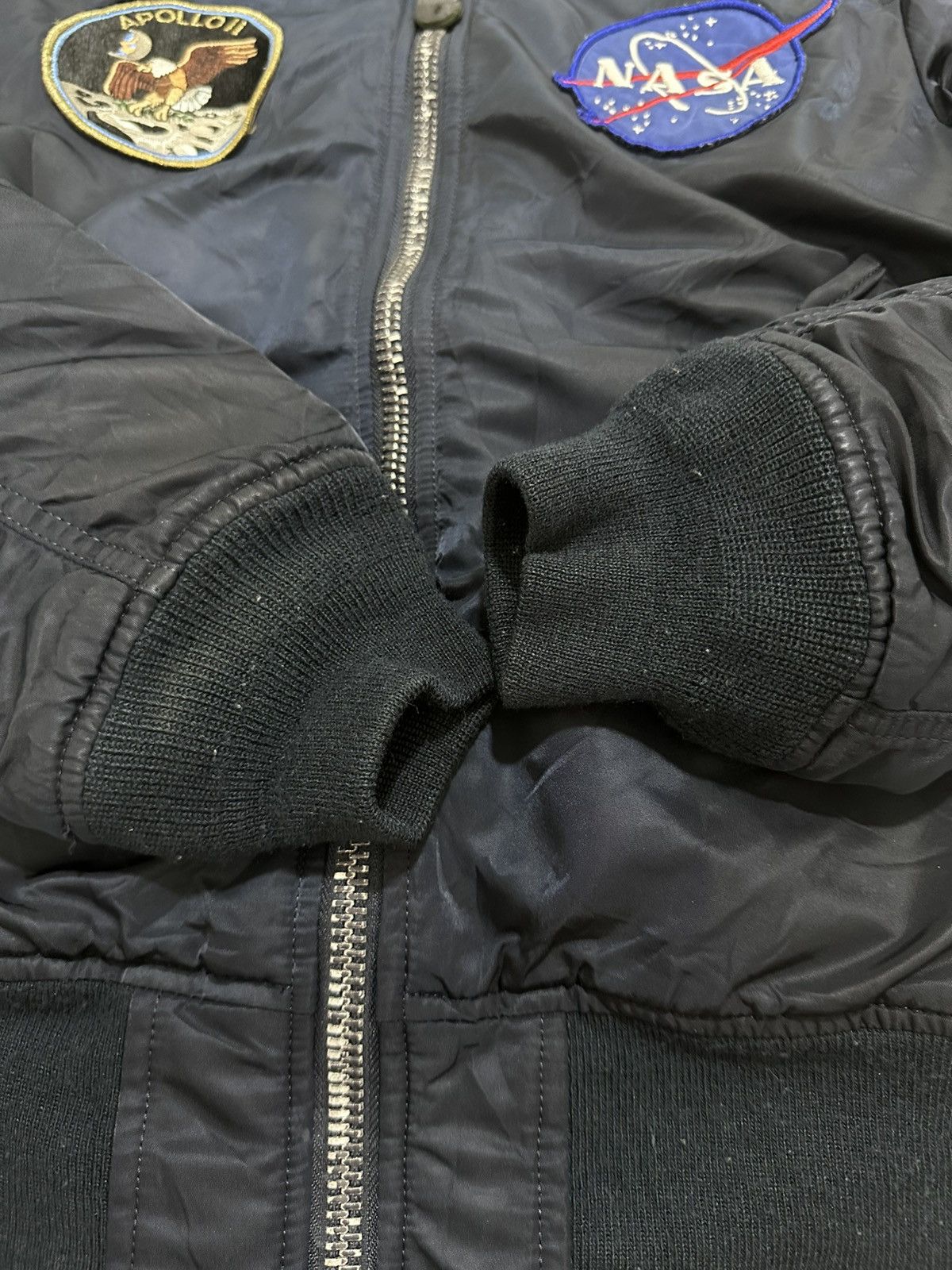 Alpha Industries Alpha Industries Ma-1 Flight Jacket Apollo NASA USA Design Size US S / EU 44-46 / 1 - 10 Thumbnail