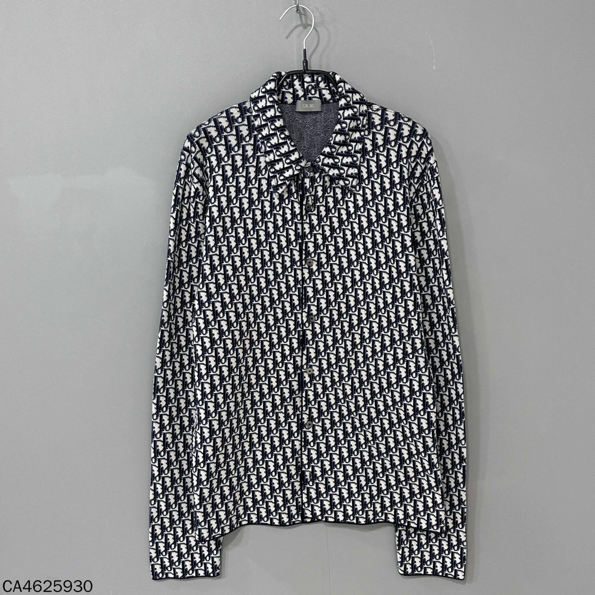 Dior black & white all over print shirt M
