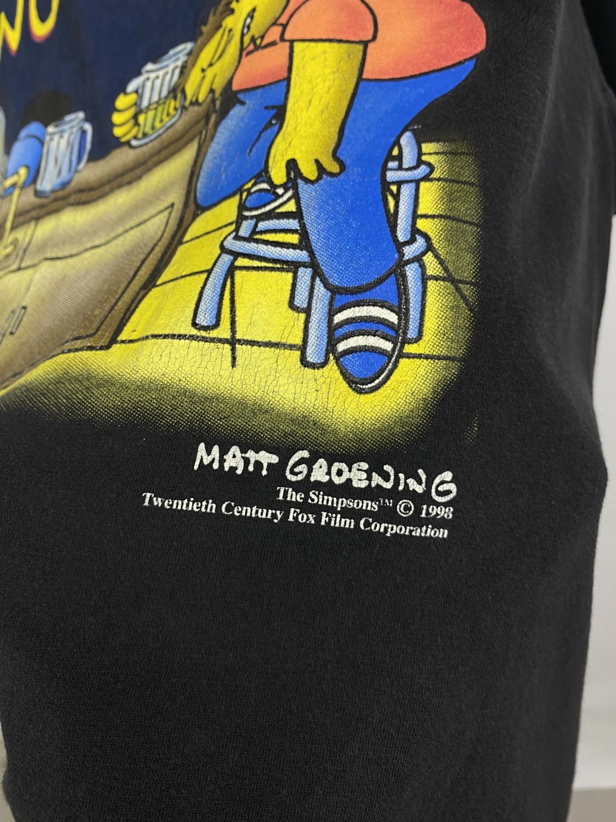 The Simpsons × Vintage Vintage 1998 Matt Groening Homer The Simpsons t-shirt Size US L / EU 52-54 / 3 - 5 Thumbnail