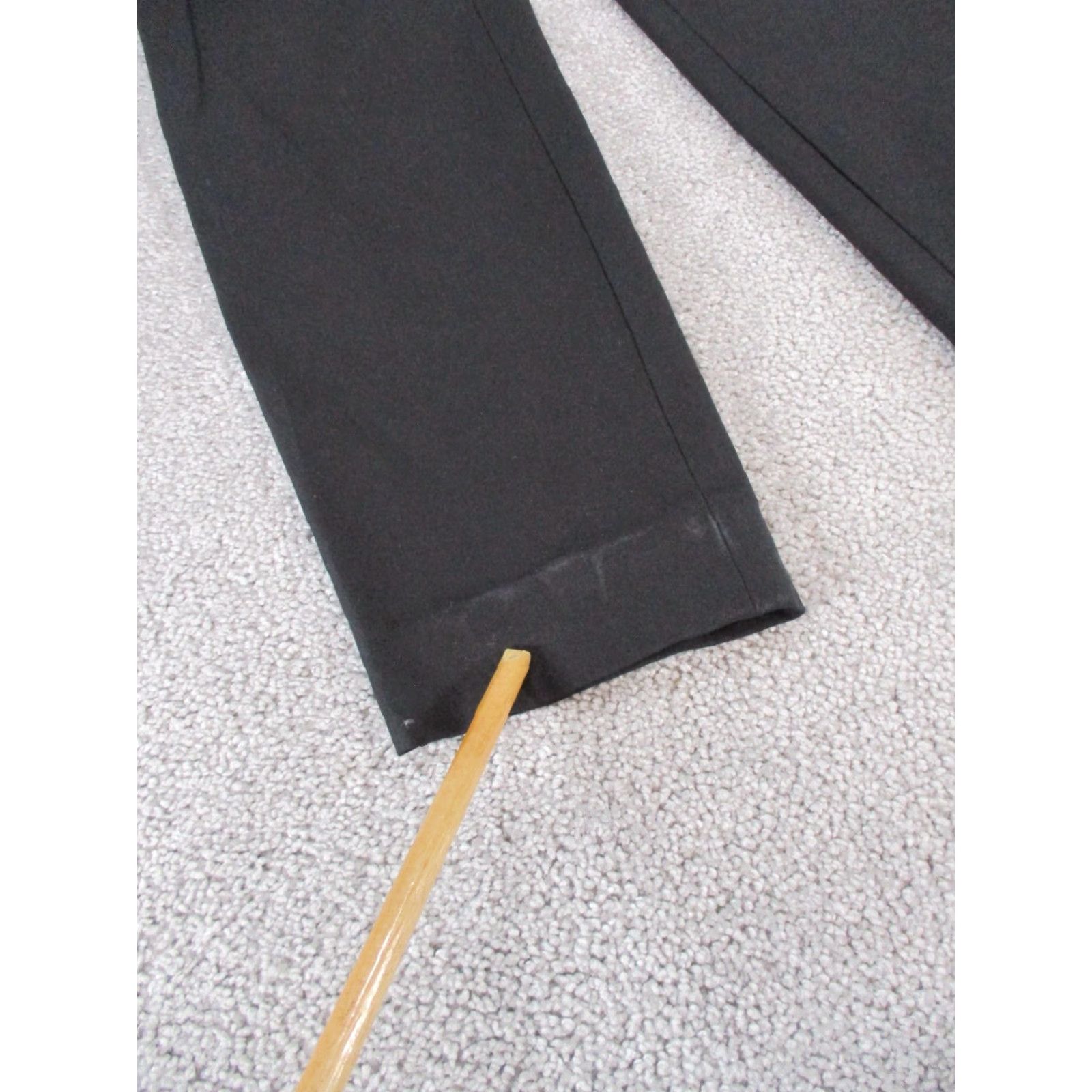Theory Theory Pants Womens 4 Black Slim Pull On Denim Twill Skinny Ankle Womens 90s? (no) Size 27" / US 4 / IT 40 - 2 Thumbnail