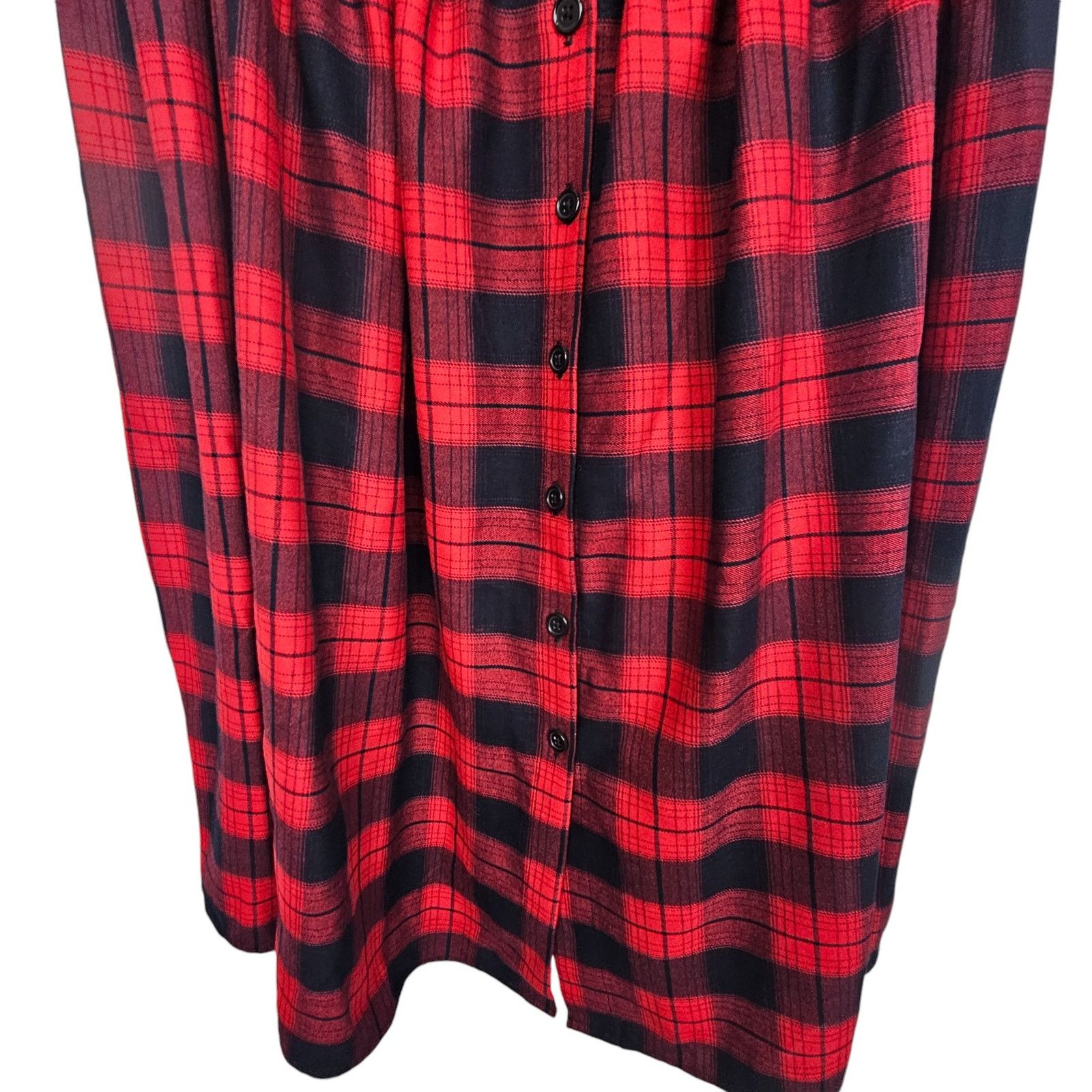 Vintage Unique Vintage Womens Cora Fit & Flare Dress 2X/18 Flannel Size XXL / US 16-18 / IT 52-54 - 5 Thumbnail