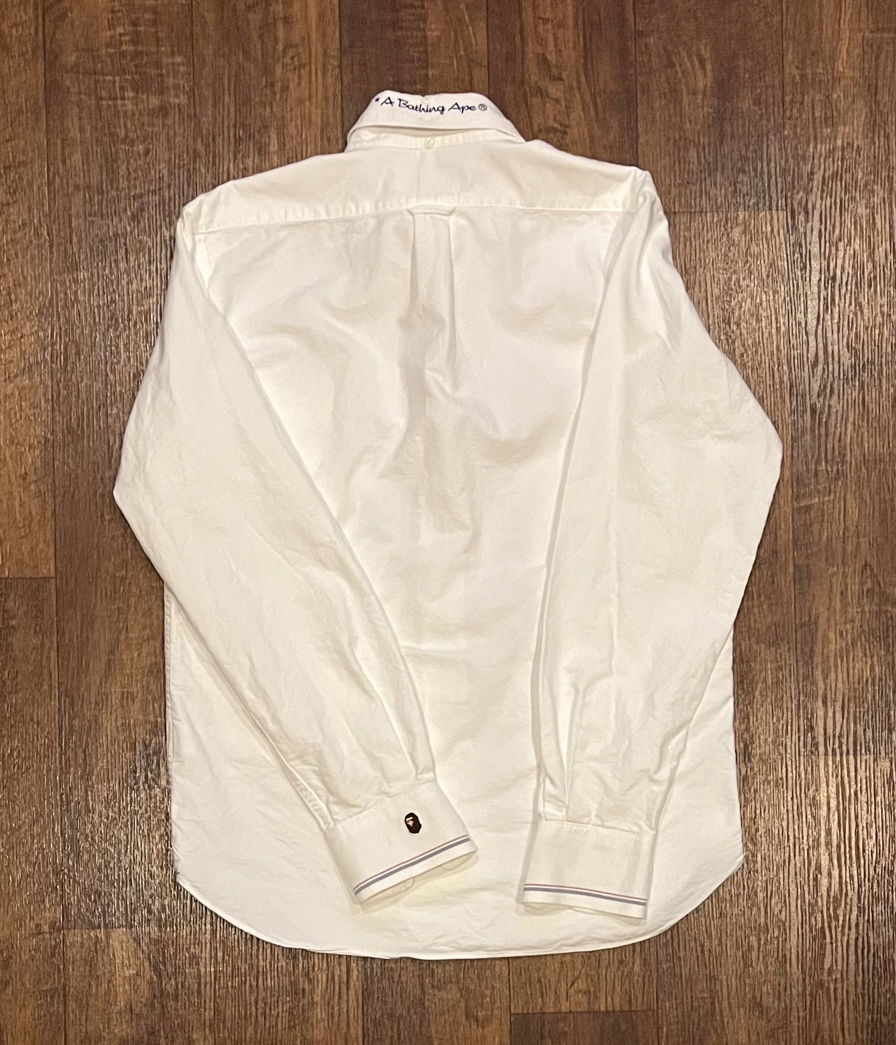 Bape Bape long sleeve button up shirt Size US S / EU 44-46 / 1 - 2 Thumbnail