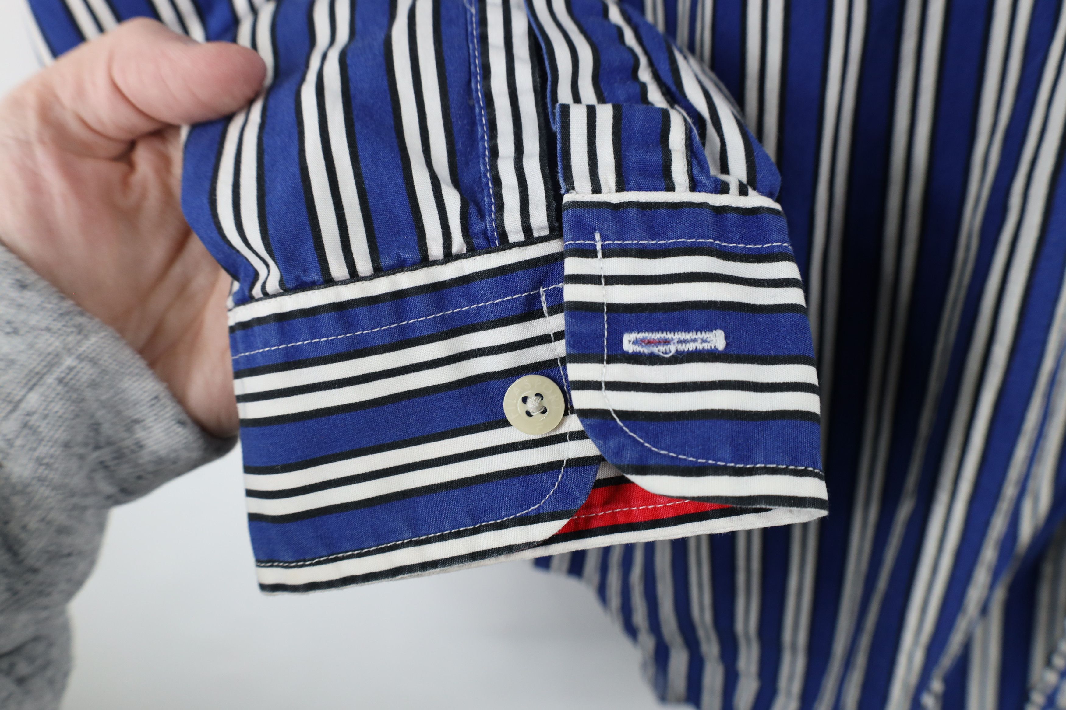 Fila × Vintage Vintage 90s Fila Sport Poplin Cotton Button Down Shirt Size US L / EU 52-54 / 3 - 6 Thumbnail
