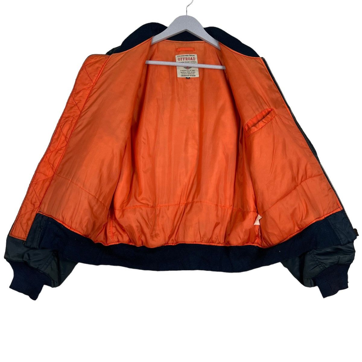 Japanese Brand × Vintage 🔥 VINTAGE RIOT RIOT OFFROAD BOMBER JACKET Size US M / EU 48-50 / 2 - 12 Thumbnail