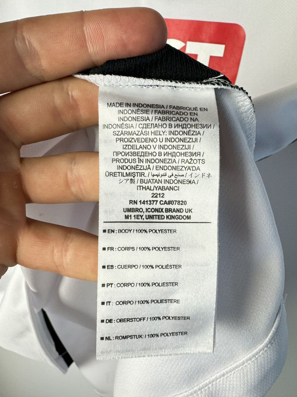 Umbro Derby Counry 2016 2017 Home Football Soccer Jersey Umbro Size US M / EU 48-50 / 2 - 10 Thumbnail