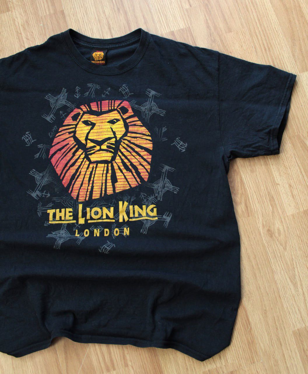 Disney 🔥 Vintage 90s The Lion King Disney Movie T Shirt Film Size US L / EU 52-54 / 3 - 2 Thumbnail