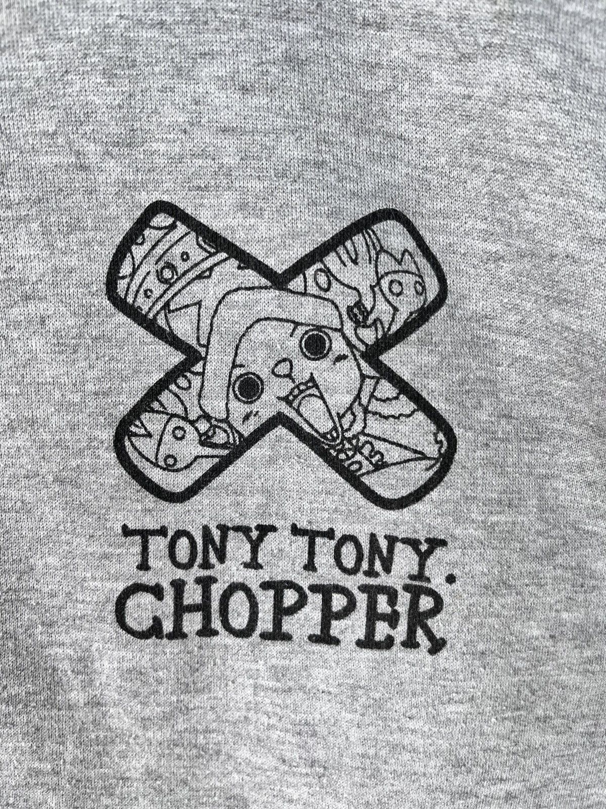 Anime Vintage y2k One Piece Tony Tony Chopper Hoodie Size US L / EU 52-54 / 3 - 3 Thumbnail