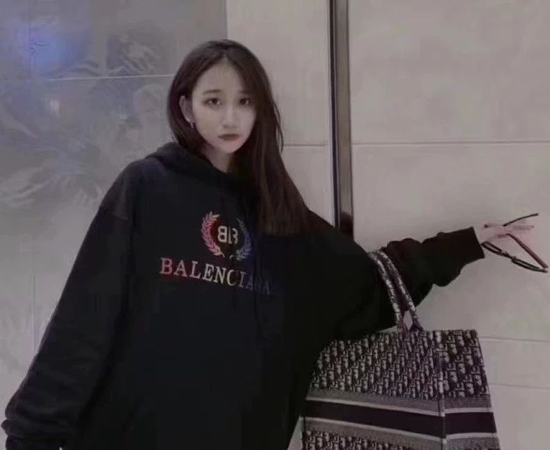 Balenciaga Balenciaga Black Rainbow Wheat Ear Hoodie Size US M / EU 48-50 / 2 - 5 Thumbnail