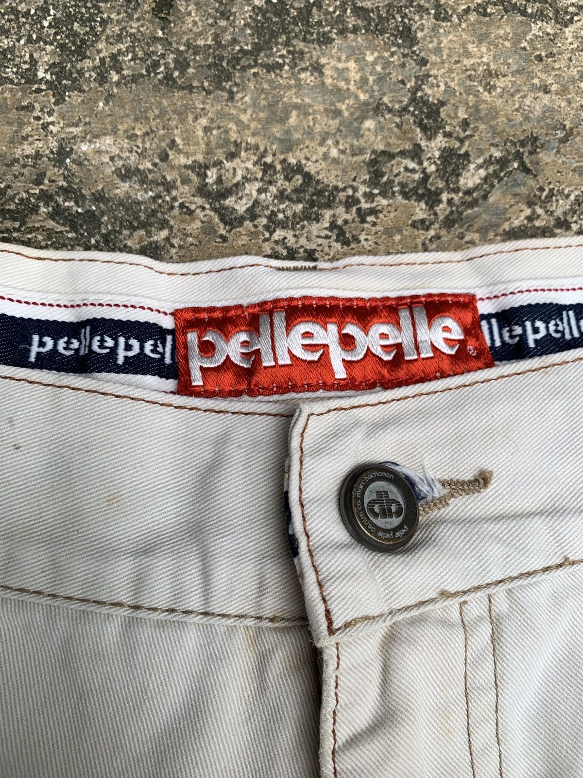 Marc Buchanan × Pelle Pelle 2000s Pelle Pelle Marc Buchanan Cargo Jorts Size US 38 / EU 54 - 5 Thumbnail