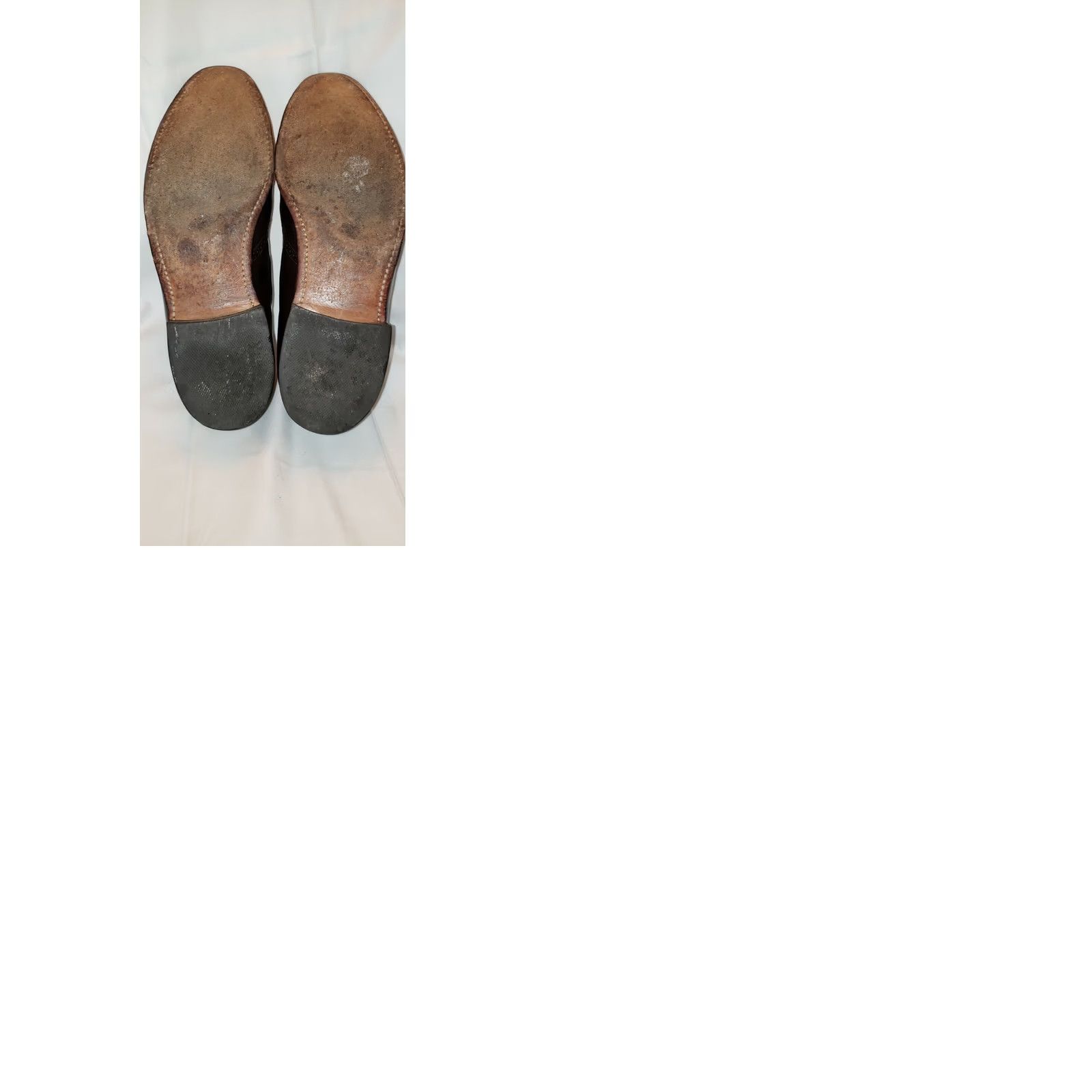 Johnston & Murphy Johnston & Murphy Optima Mens 11.5D Loafer Kilt Tassels Wingtip Burgundy Dark Brown Dress Leather Slip On Shoes Size US 12 / EU 45 - 9 Thumbnail