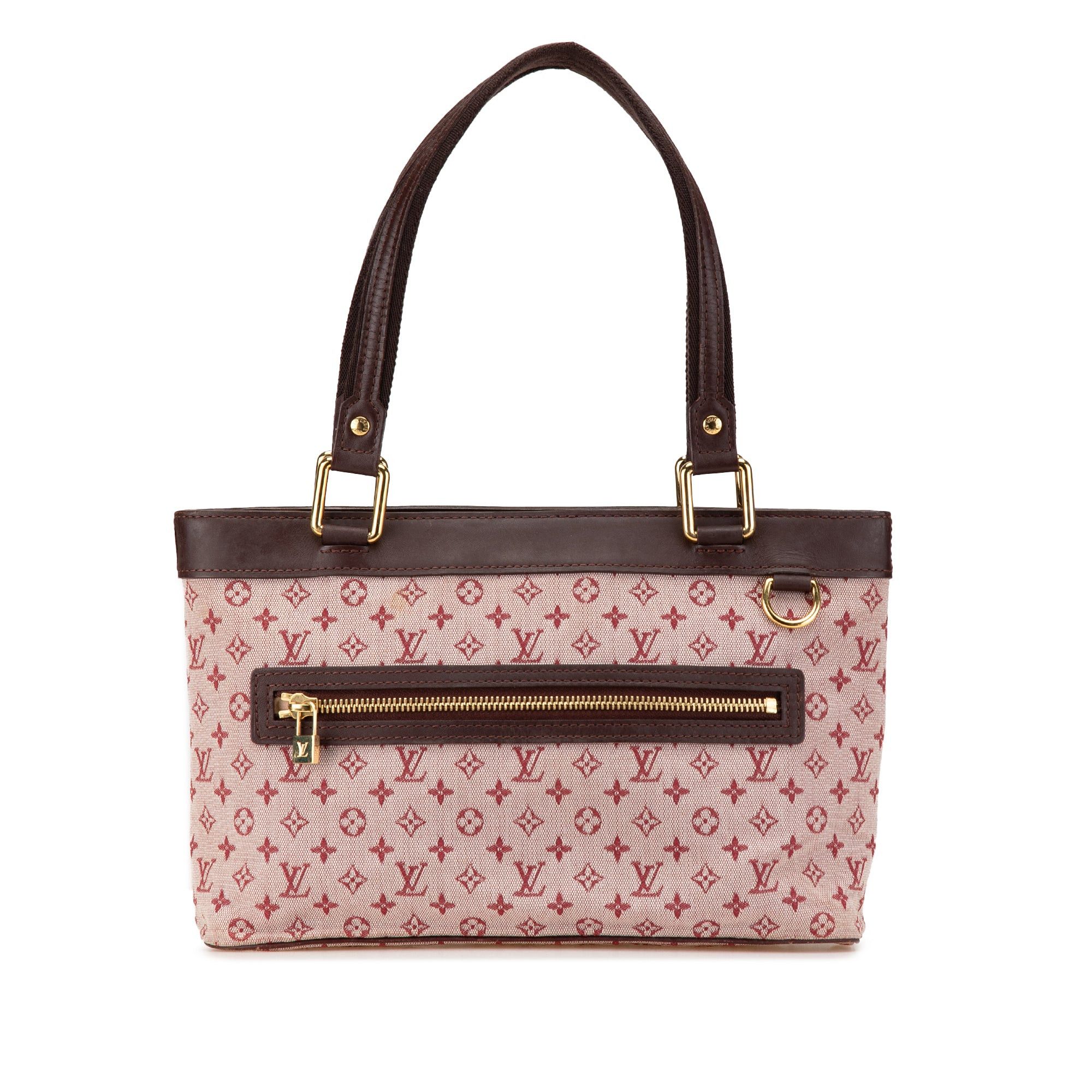 Louis Vuitton Louis Vuitton Monogram Mini Lin Lucille PM Red Size ONE SIZE - 1 Thumbnail