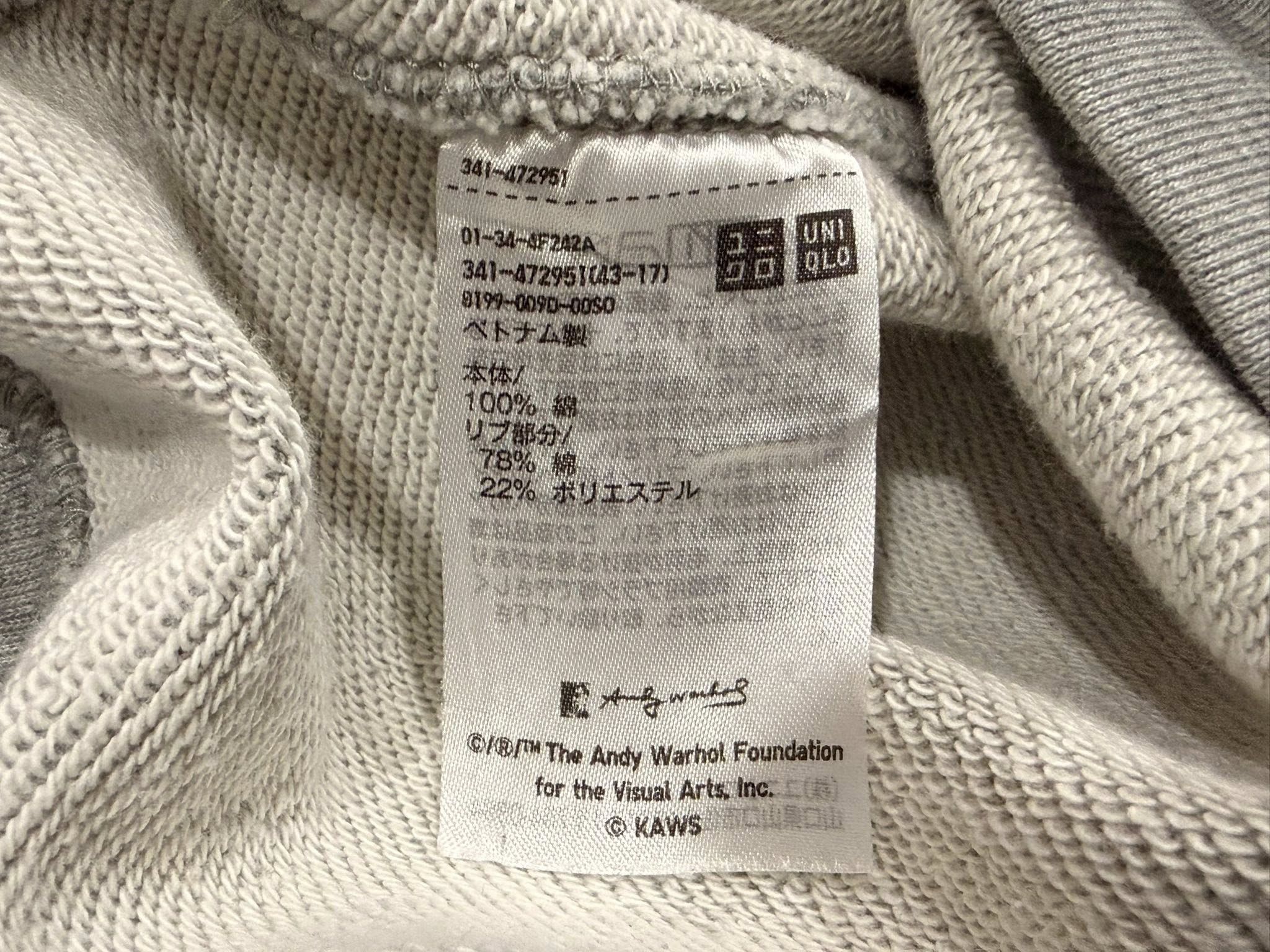 Kaws KAWS + WARHOL X UNIQLO L 3153 Size US L / EU 52-54 / 3 - 8 Thumbnail