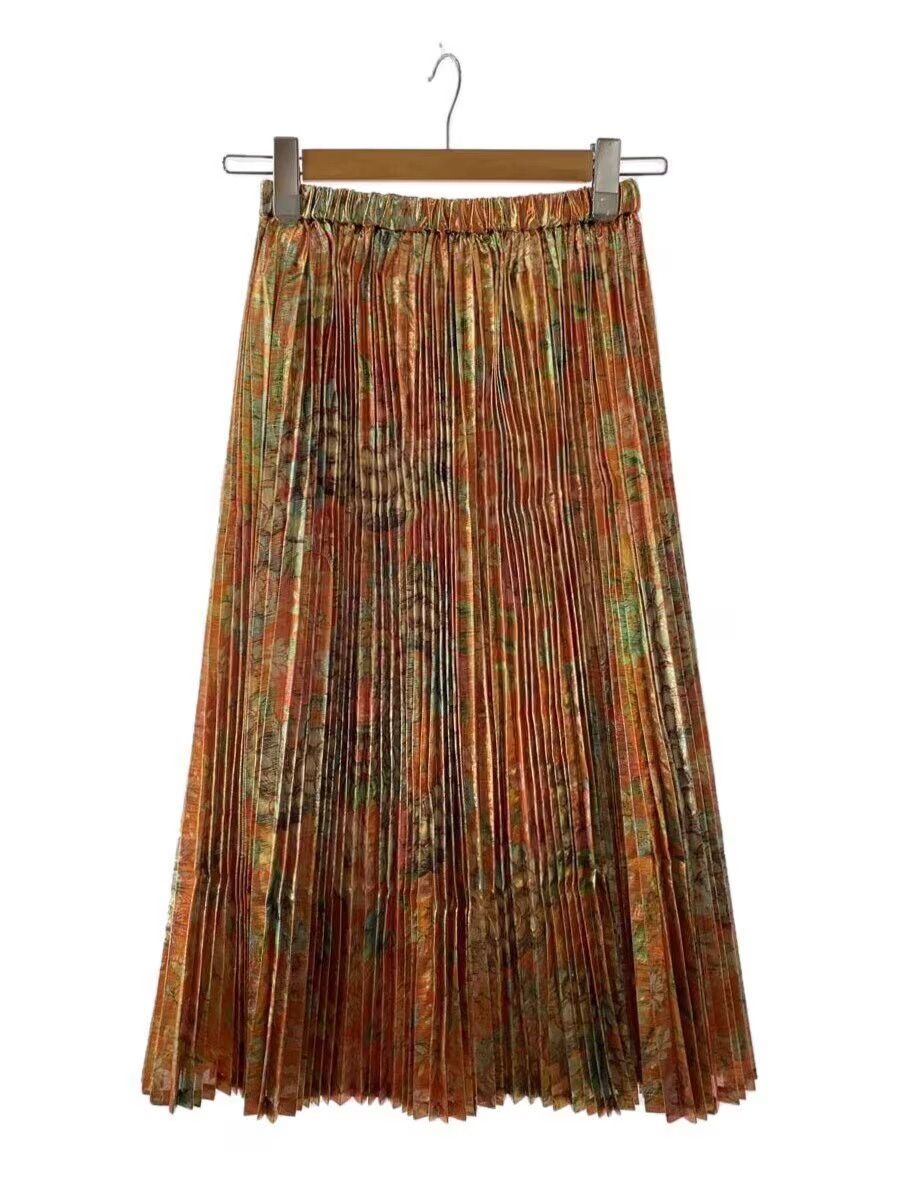 Comme des Garcons × Junya Watanabe Floral Pattern Pleated Skirt Size 24" / US 00 / IT 34 - 1 Thumbnail