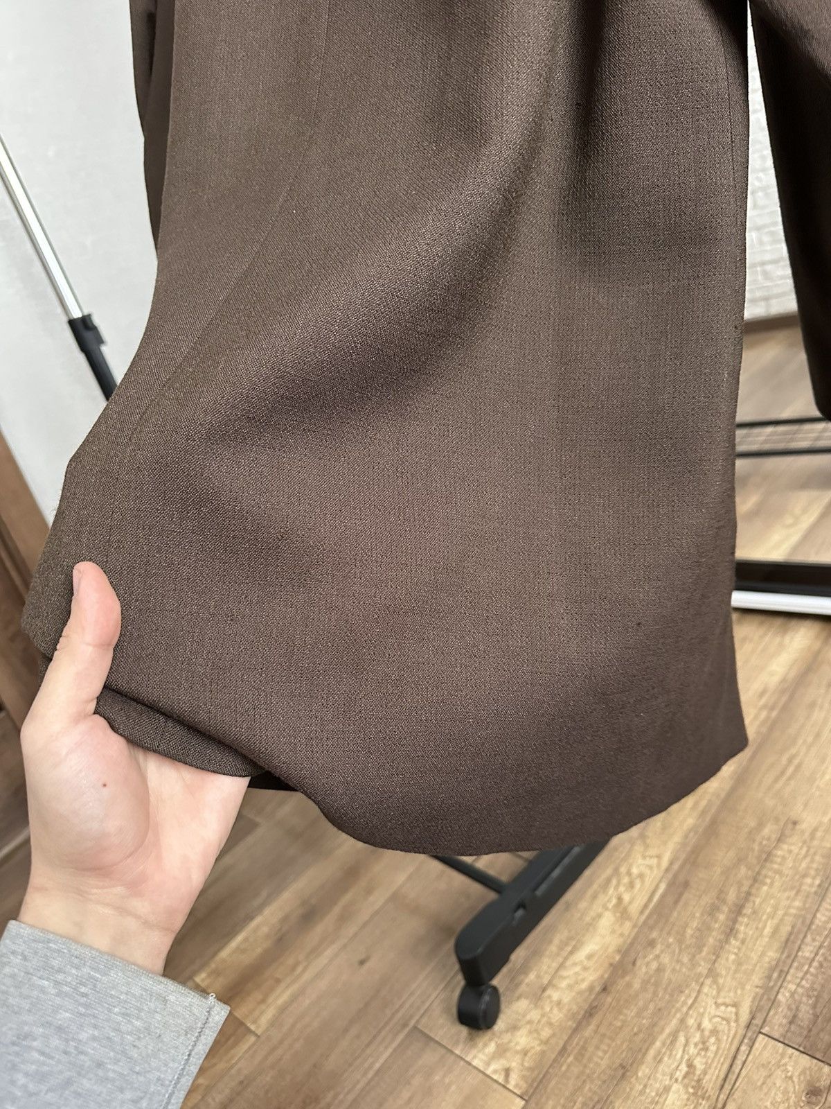Yohji Yamamoto Yohji Yamamoto Pour Homme Vintage Wool Coat Jacket 90s Size US S / EU 44-46 / 1 - 21 Thumbnail