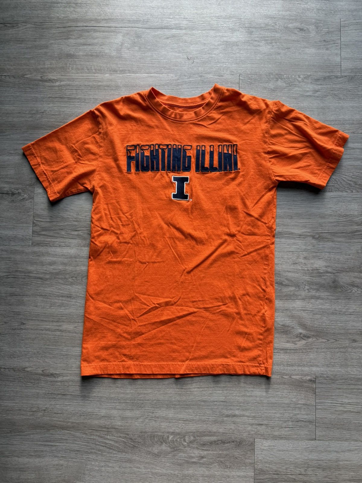 Vintage Vintage College Tee, Illinois Fighting Illini Size US M / EU 48-50 / 2 - 1 Thumbnail
