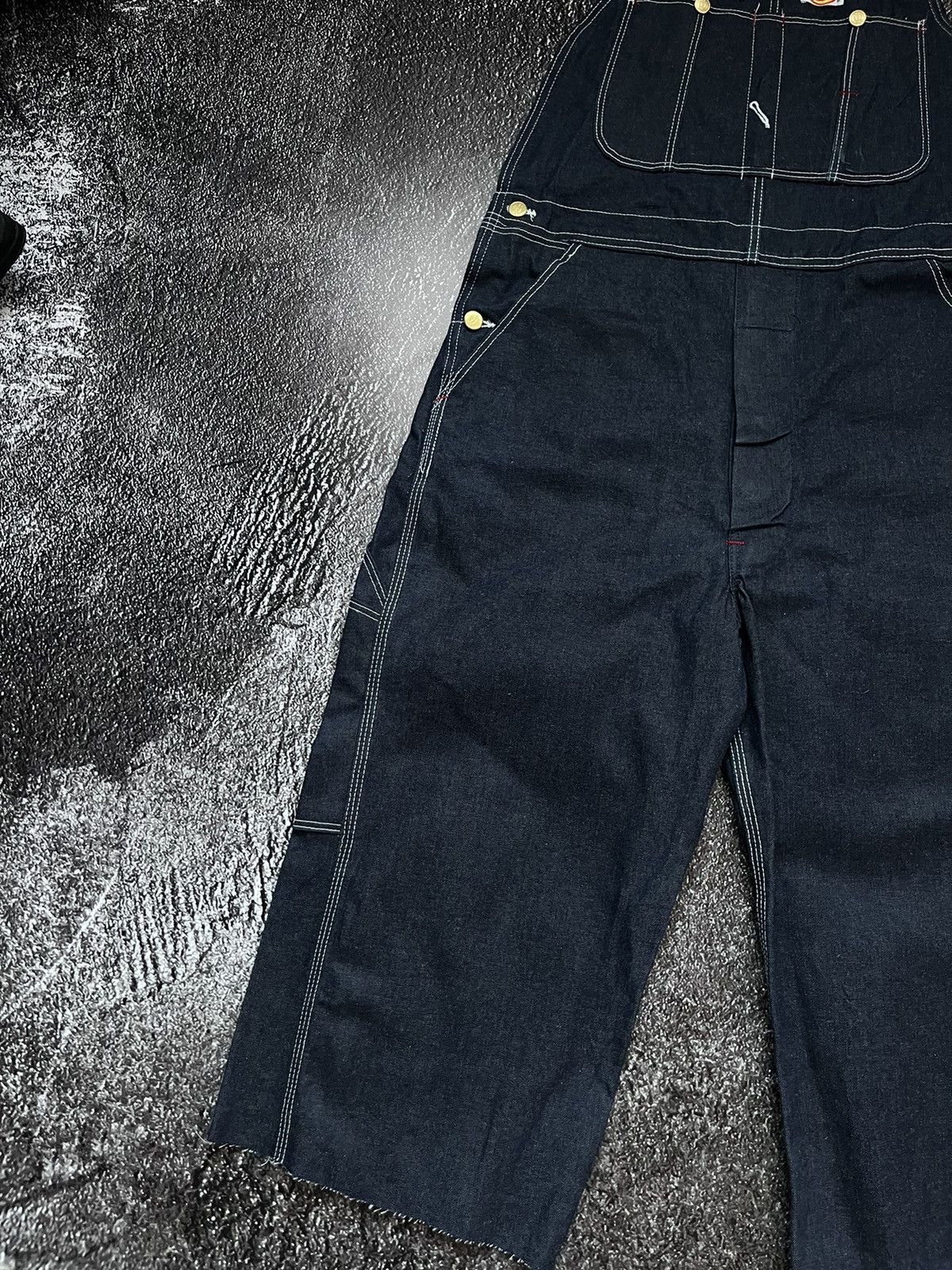 Dickies Vintage Dickies Cropped Overalls Blue Denim Size US 34 / EU 50 - 3 Thumbnail