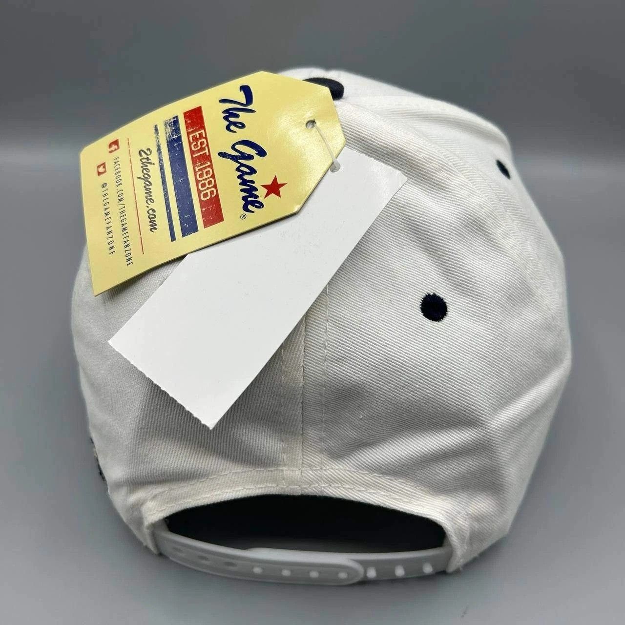 The Game Vintage Georgia Southern Eagles Hat Men White NCAA Snap Back Size ONE SIZE - 4 Thumbnail