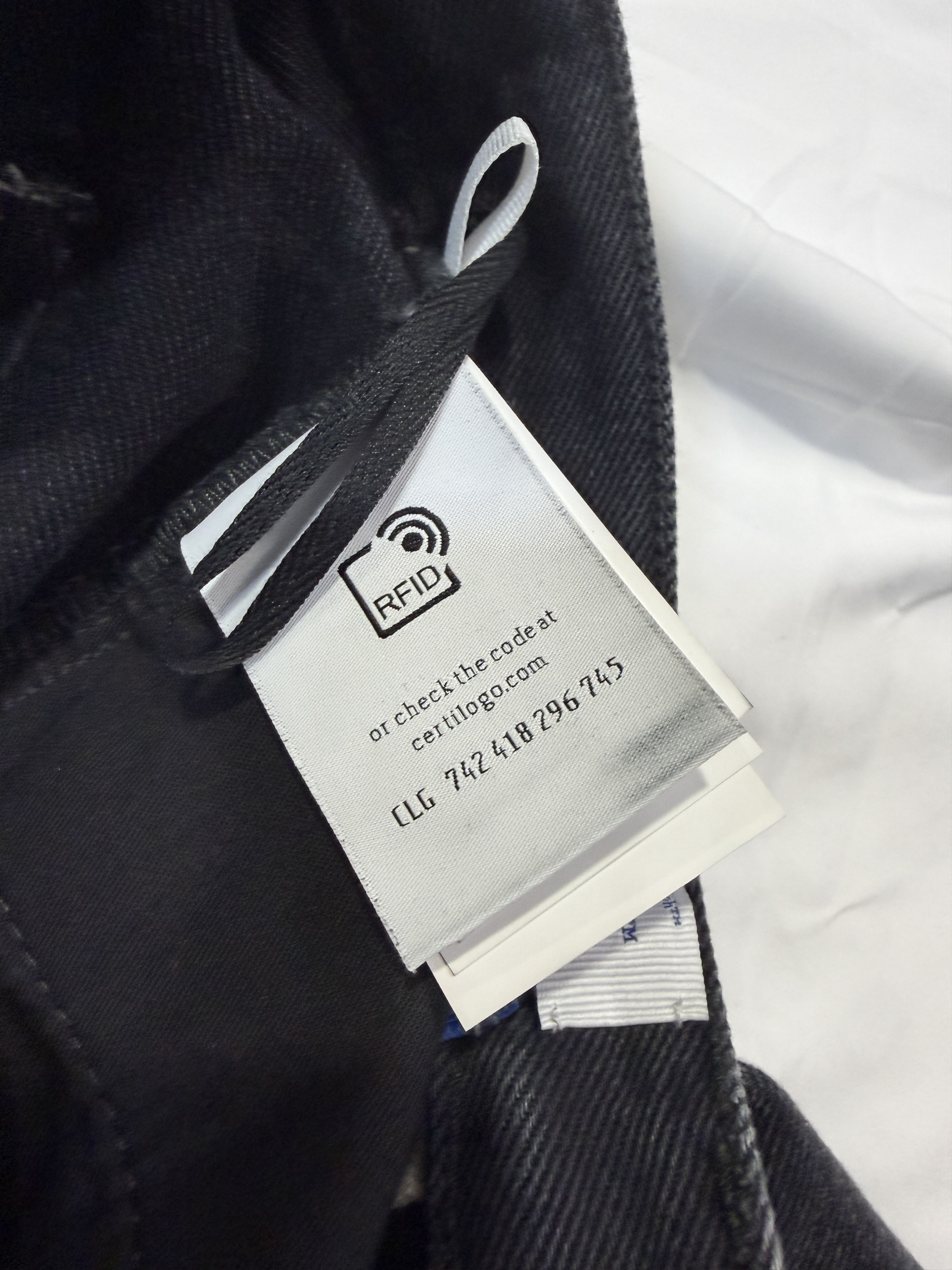 Off-White Off White Black Denim For Ever Jeans Size 36 Size US 36 / EU 52 - 5 Thumbnail