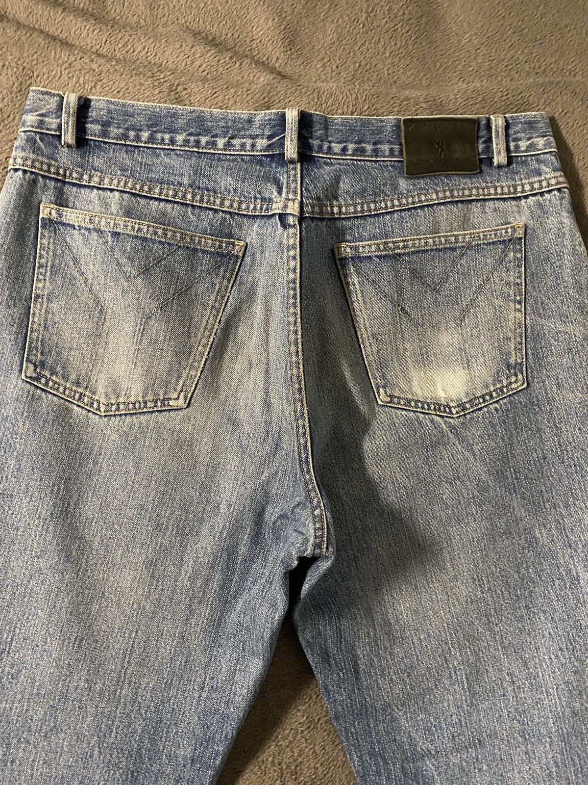 Yves Saint Laurent Vintage Yves Saint Laurent Blue Jeans Size US 36 / EU 52 - 2 Thumbnail