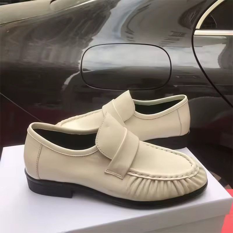Genuine Leather Real Genuine Leather Casual Boots French Retro Loafers Size US 8.5 / IT 38.5 - 4 Thumbnail