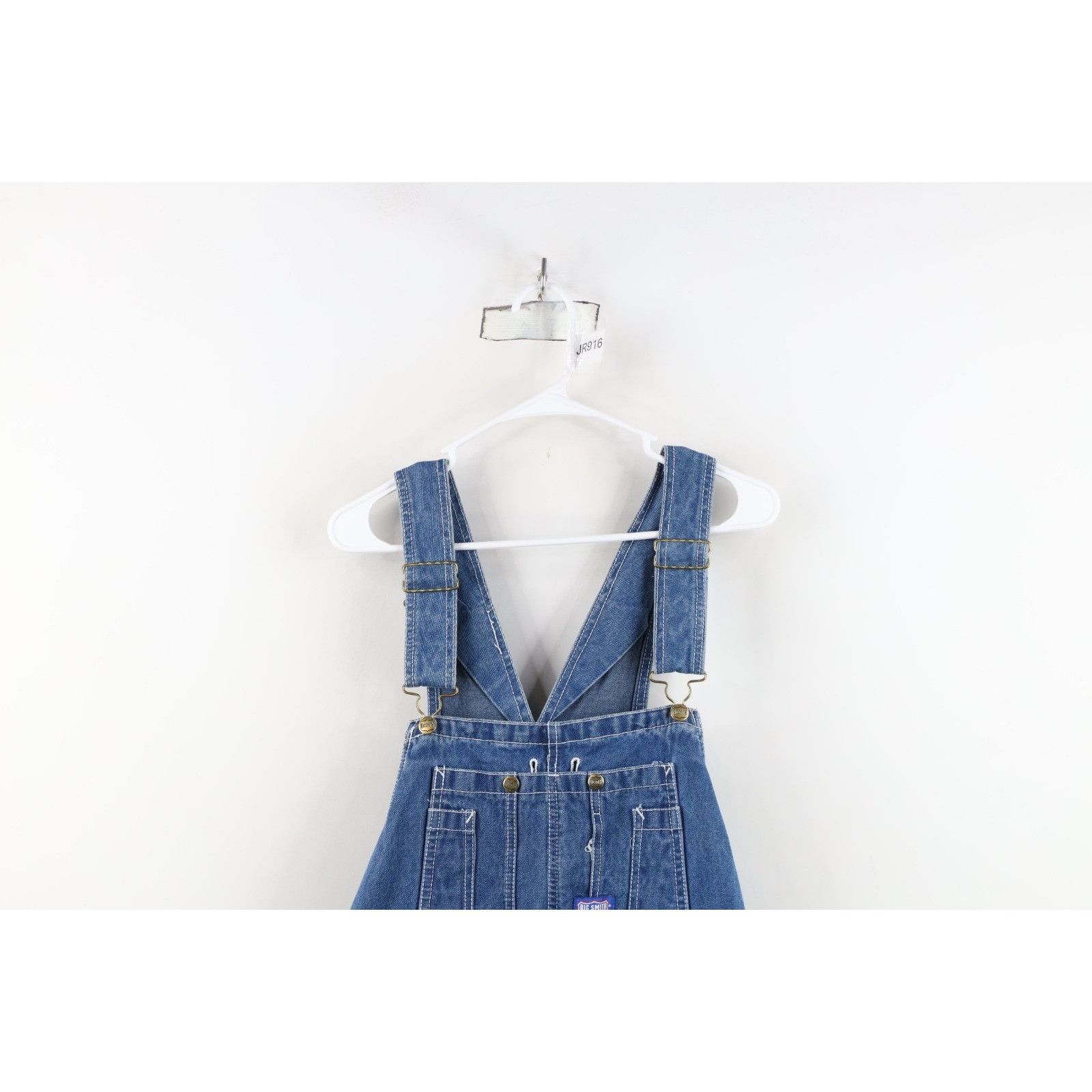 Vintage Vintage 90s Streetwear Distressed Wide Leg Denim Overalls Size US 44 / EU 60 - 2 Thumbnail