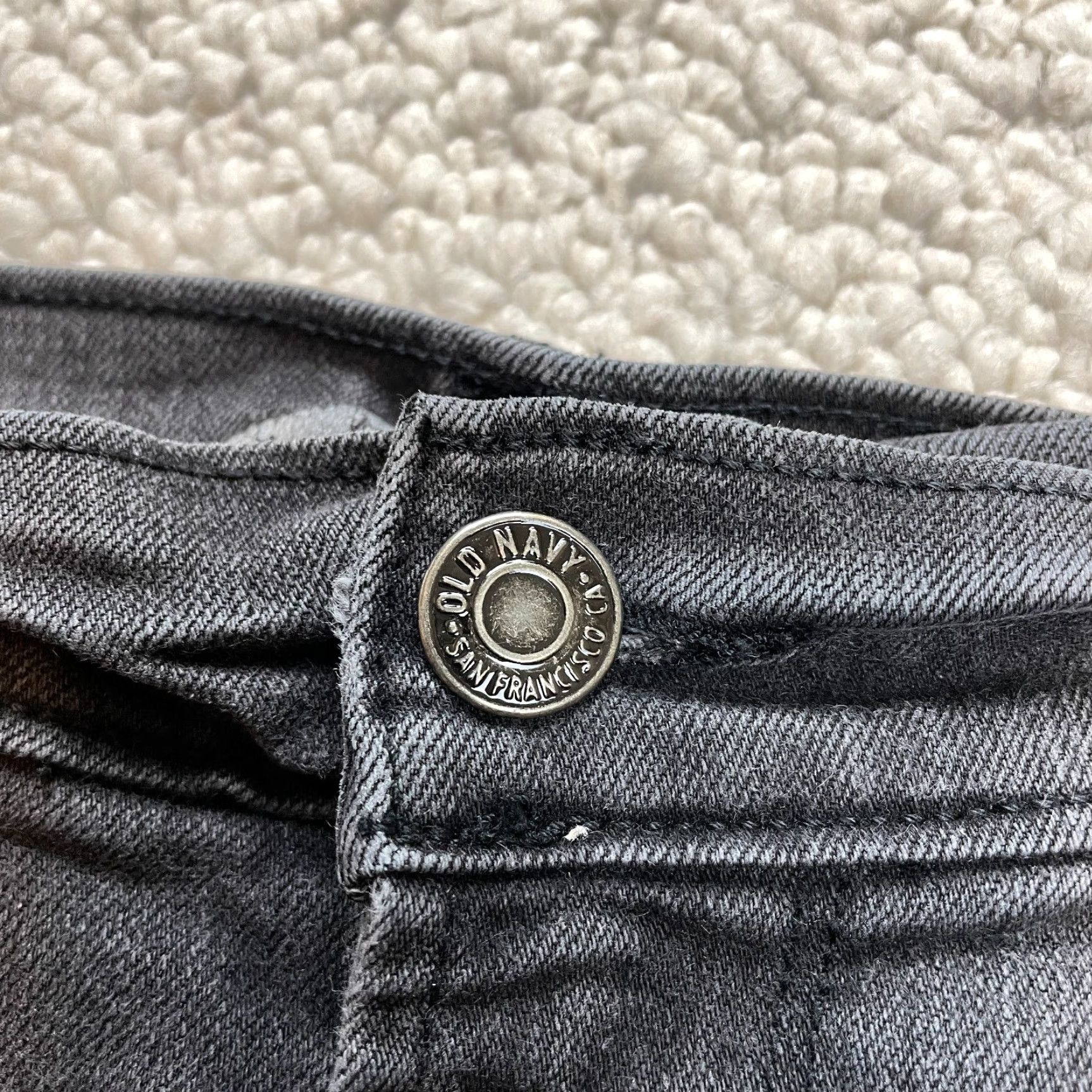 Old Navy Old Navy Jeans Womens 12 Regular Denim Dark Blue Slim Skinny 34x29 High Rise 5-Pocket Size 34" / US 12 / IT 48 - 6 Thumbnail
