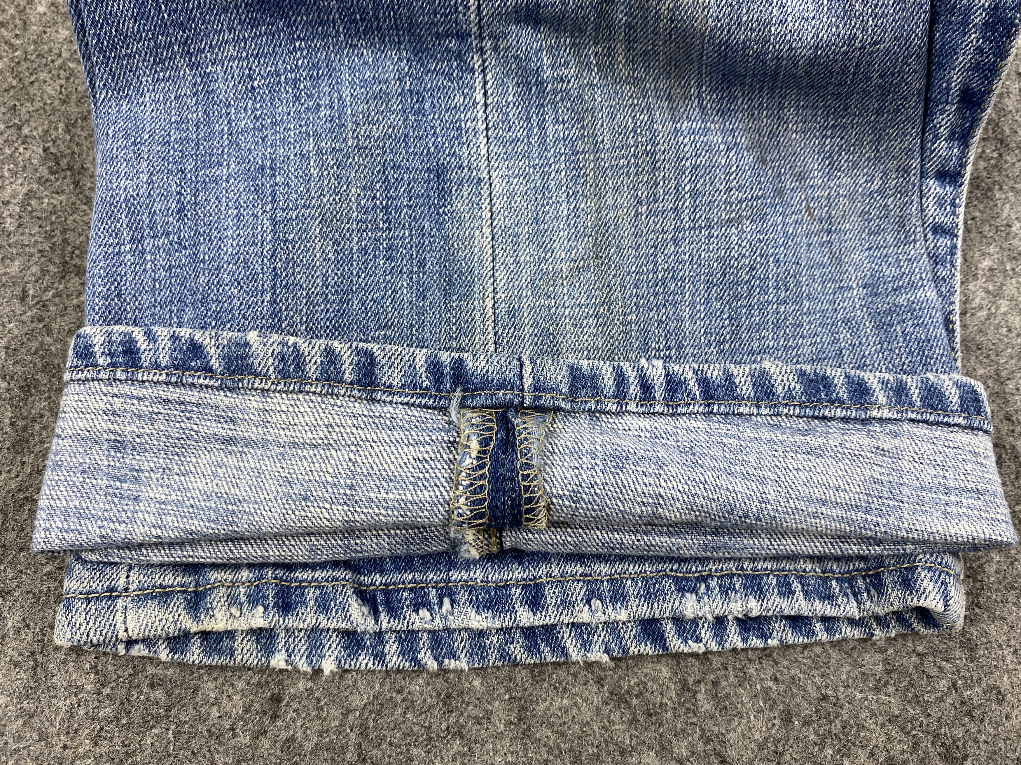 Levi's Blue Wash Vintage Levi's 501 Jeans 42x32.5 Denim -JN1567 Size US 42 / EU 58 - 11 Thumbnail