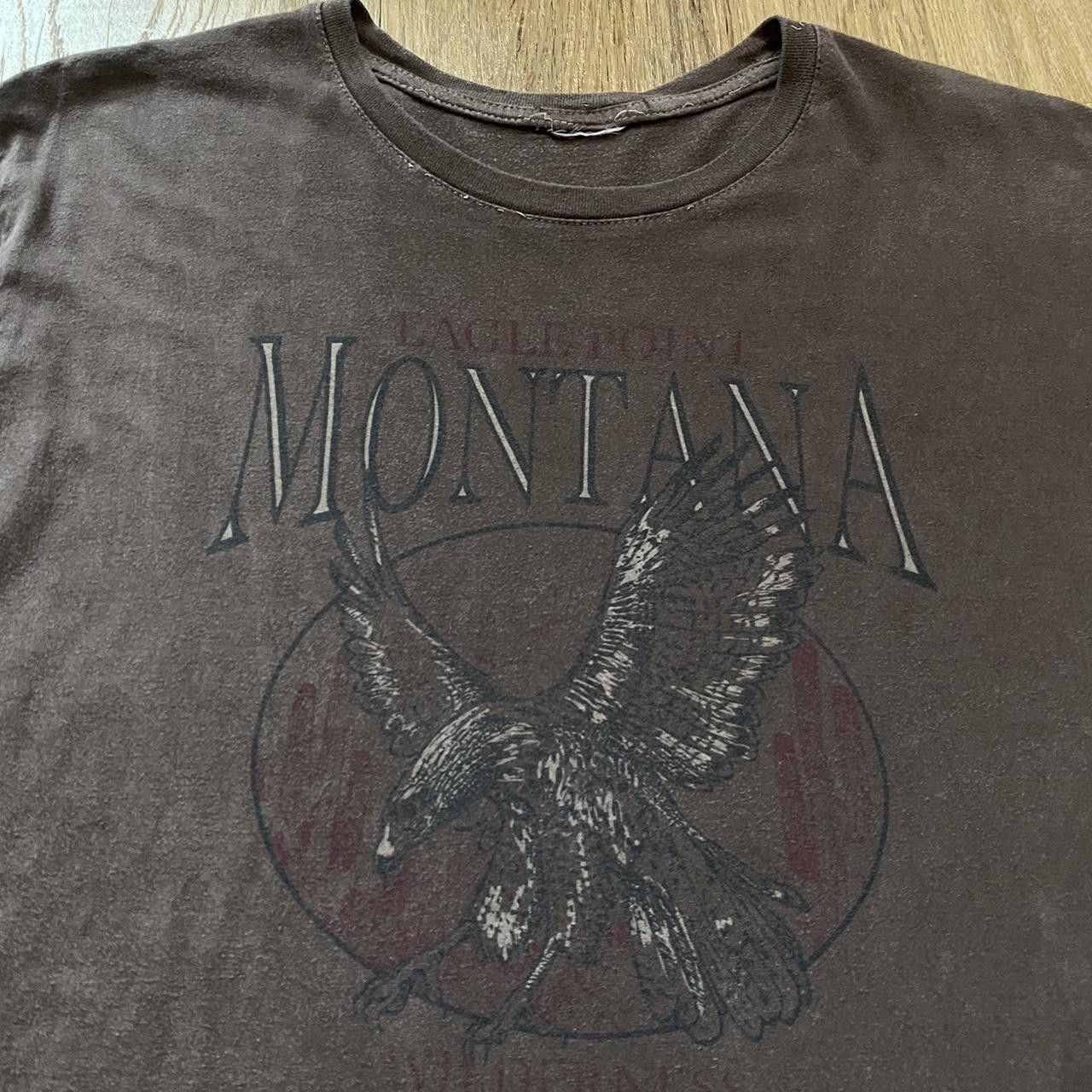 Other Grey Montana Eagle USA United States graphic tee Size US S / EU 44-46 / 1 - 3 Thumbnail