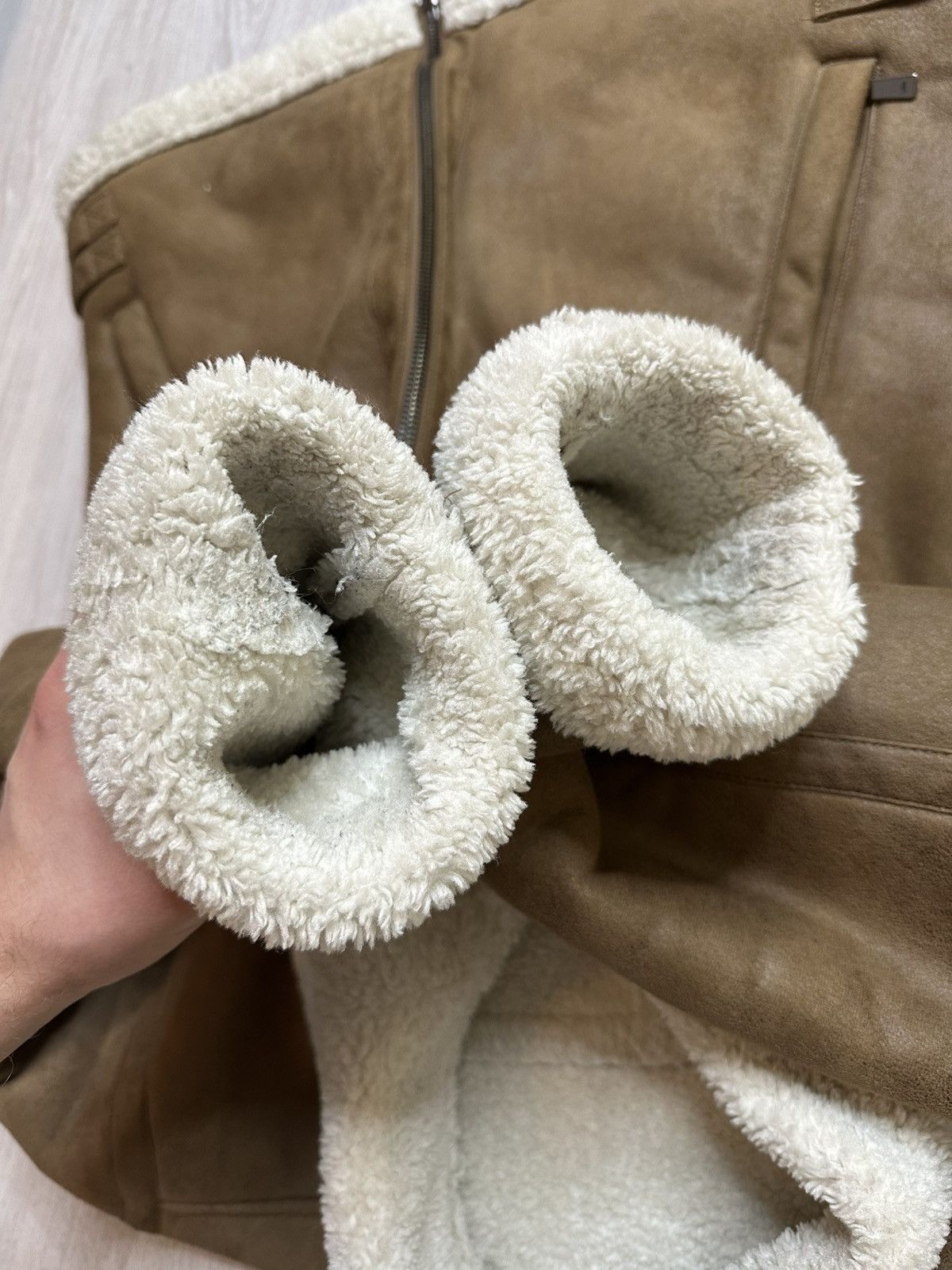 Zara Zara sheepskin coat Size US L / EU 52-54 / 3 - 8 Thumbnail
