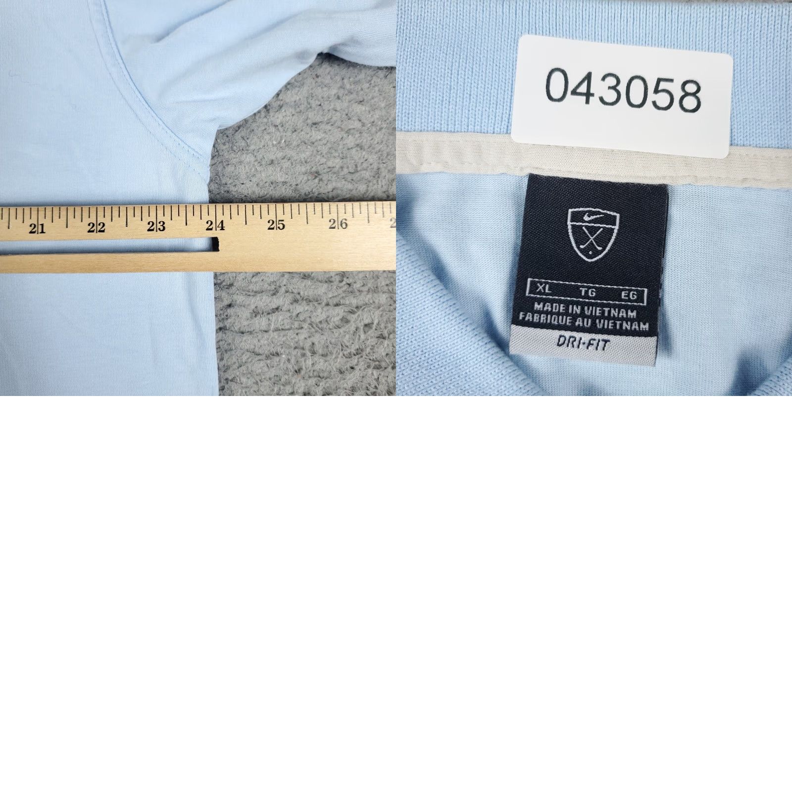 Nike VINTAGE Nike Polo Shirt Mens XL Blue Cotton Short Sleeve - Casual, Golf, Golf Nike Polo Shirt Men's XL Blue Size US XL / EU 56 / 4 - 8 Thumbnail
