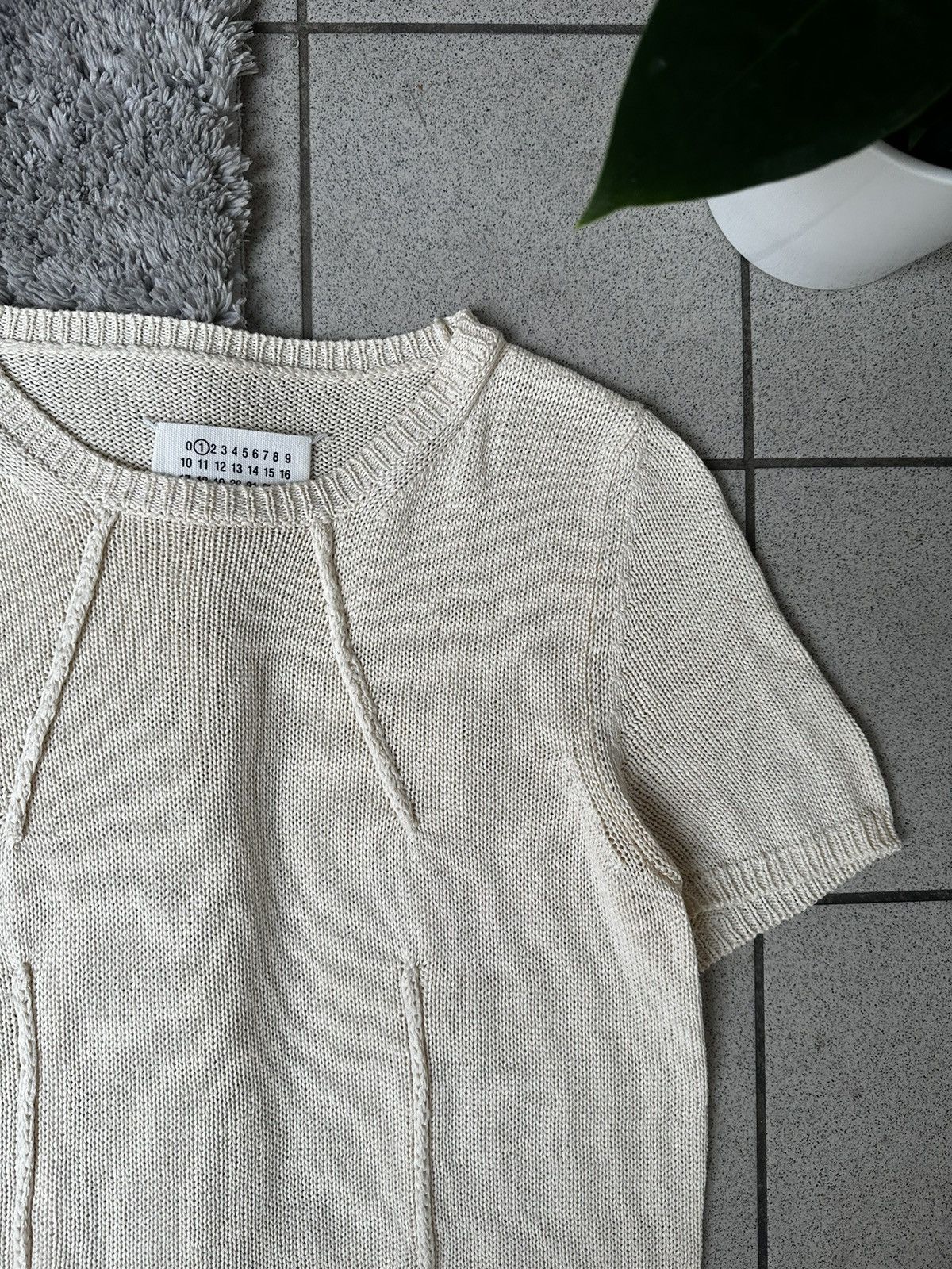 Japanese Brand × Maison Margiela Maison Margiela knit t shirt Size US S / EU 44-46 / 1 - 3 Thumbnail