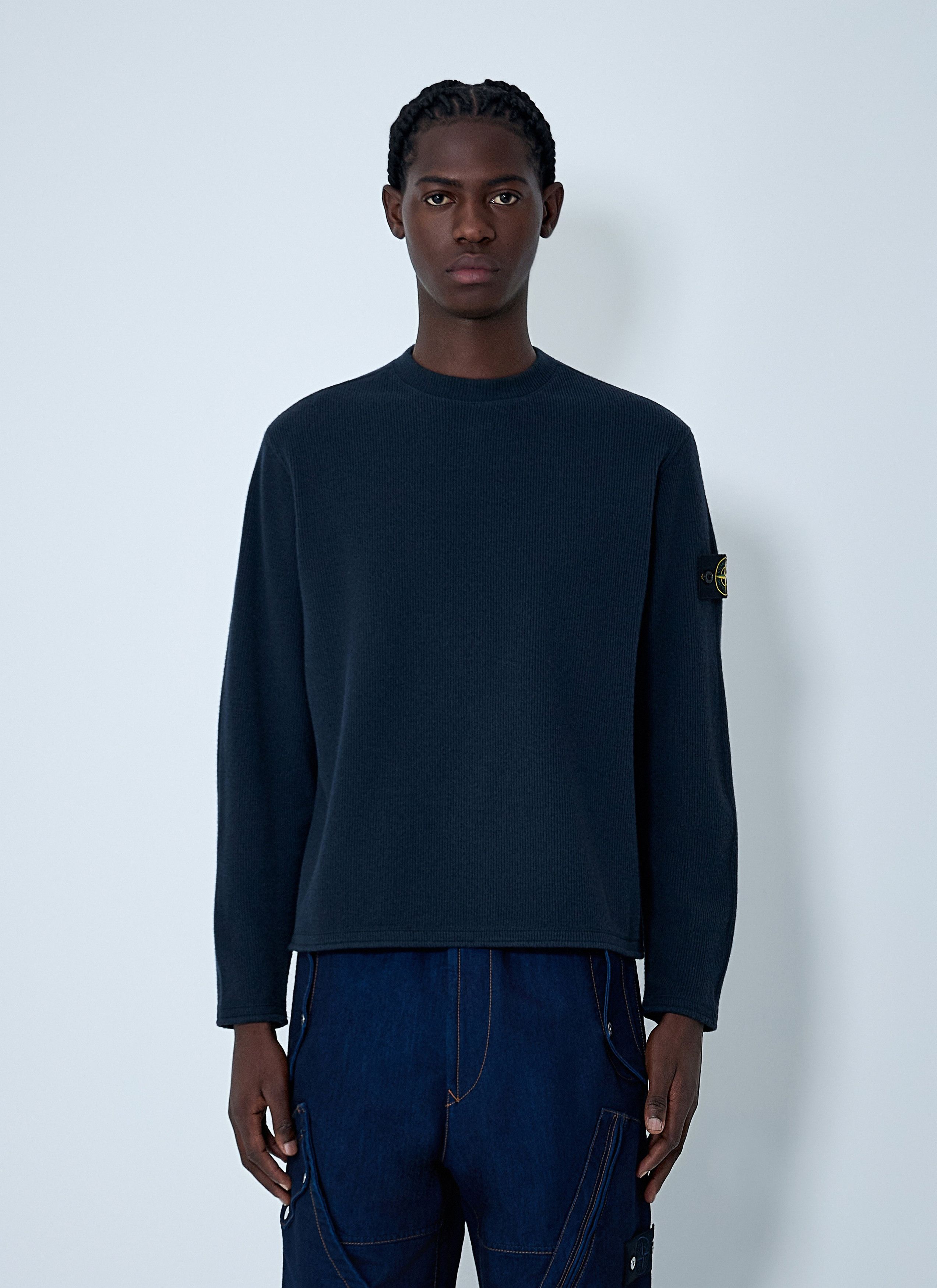 Stone Island Crewneck Knit Jumper Size US XXL / EU 58 / 5 - 1 Thumbnail