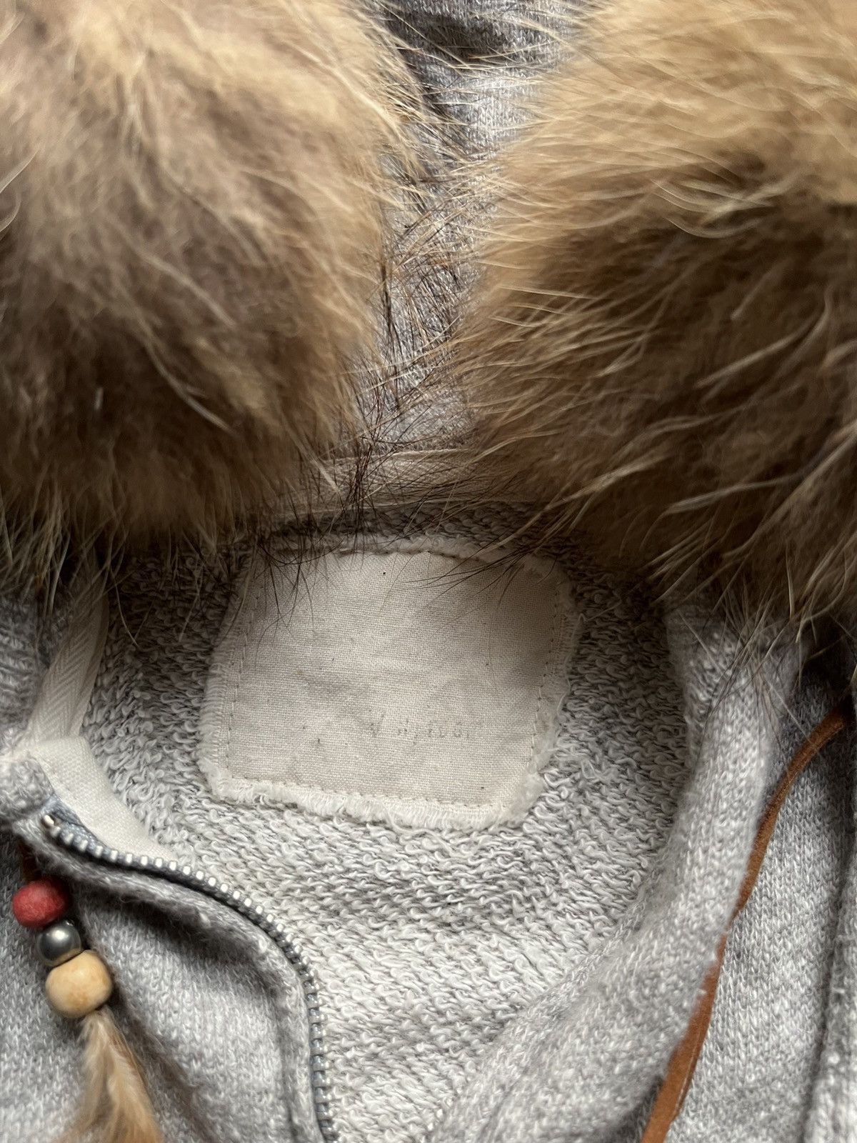 5351 POUR LES HOMMES Japanese 12lbs faux fur hoodie Size US XS / EU 42 / 0 - 5 Thumbnail