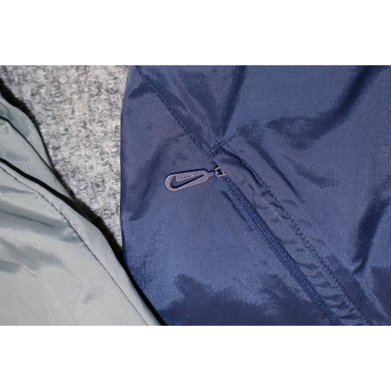 Nike VTG 90s Nike Windbreaker Jacket Mens Size 2XL Blue Gray Size US XXL / EU 58 / 5 - 8 Thumbnail