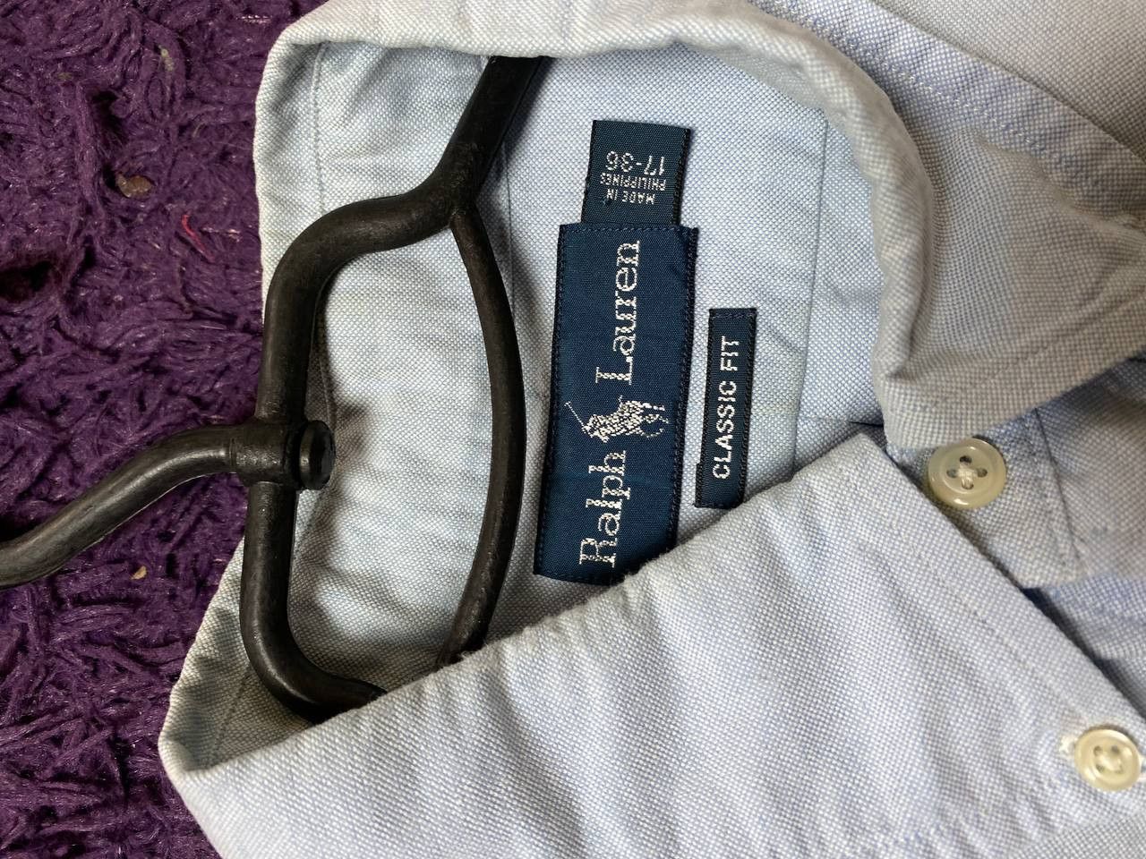 Ralph Lauren Y2K shirt Ralph Lauren logo Vintage classic fit Size US L / EU 52-54 / 3 - 2 Thumbnail