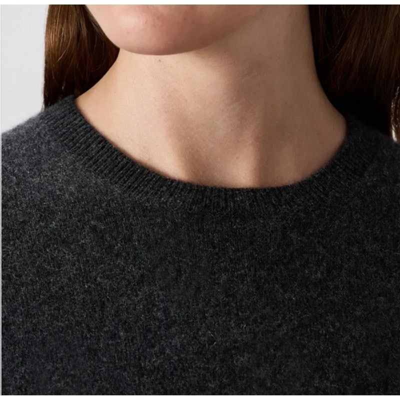 Quince Quince Cashmere Crewneck Sweater Charcoal Size S NWT Size S / US 4 / IT 40 - 3 Thumbnail