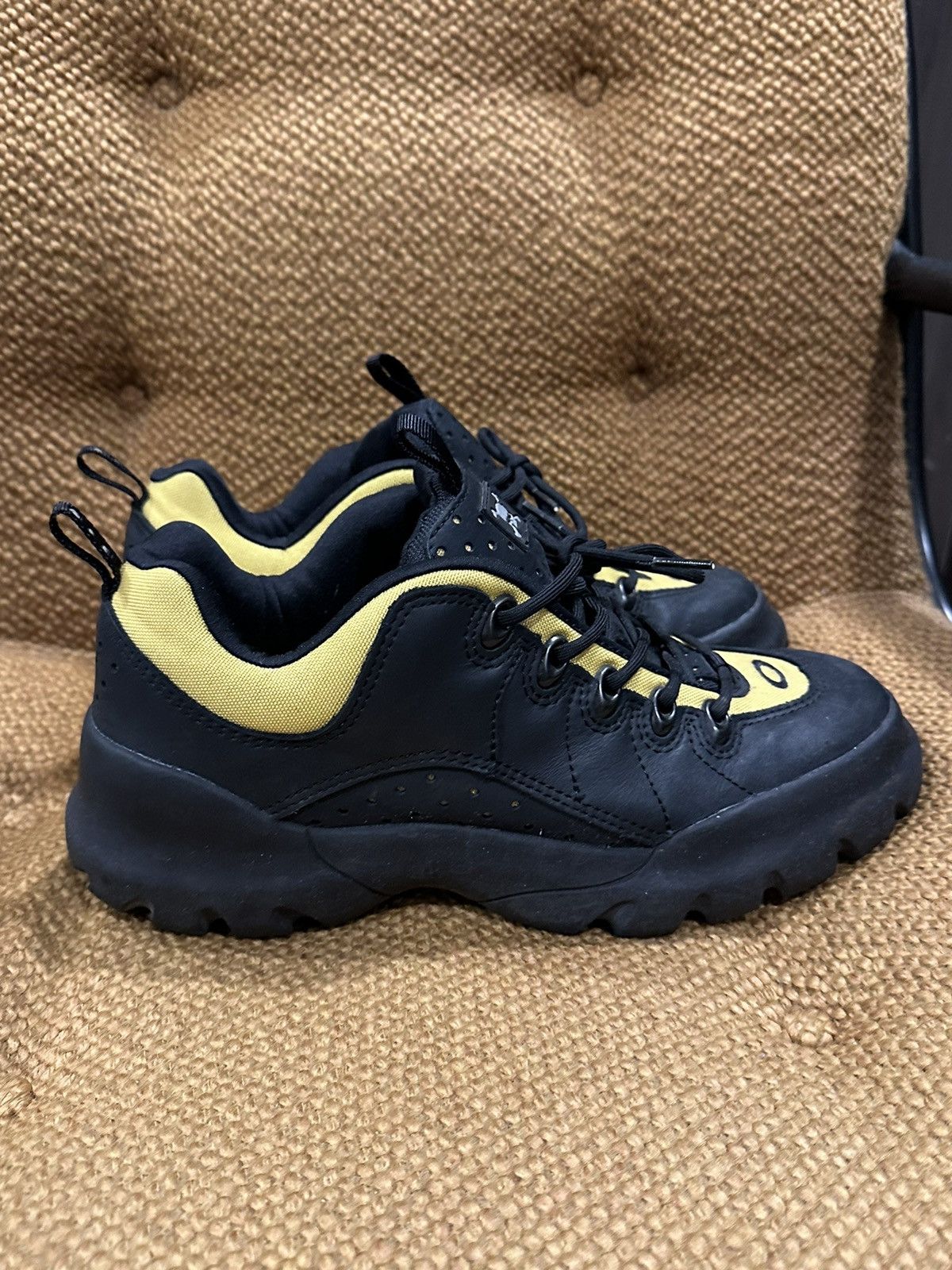 image of Oakley Nail Boots in Black/Yellow, Men's (Size 10)