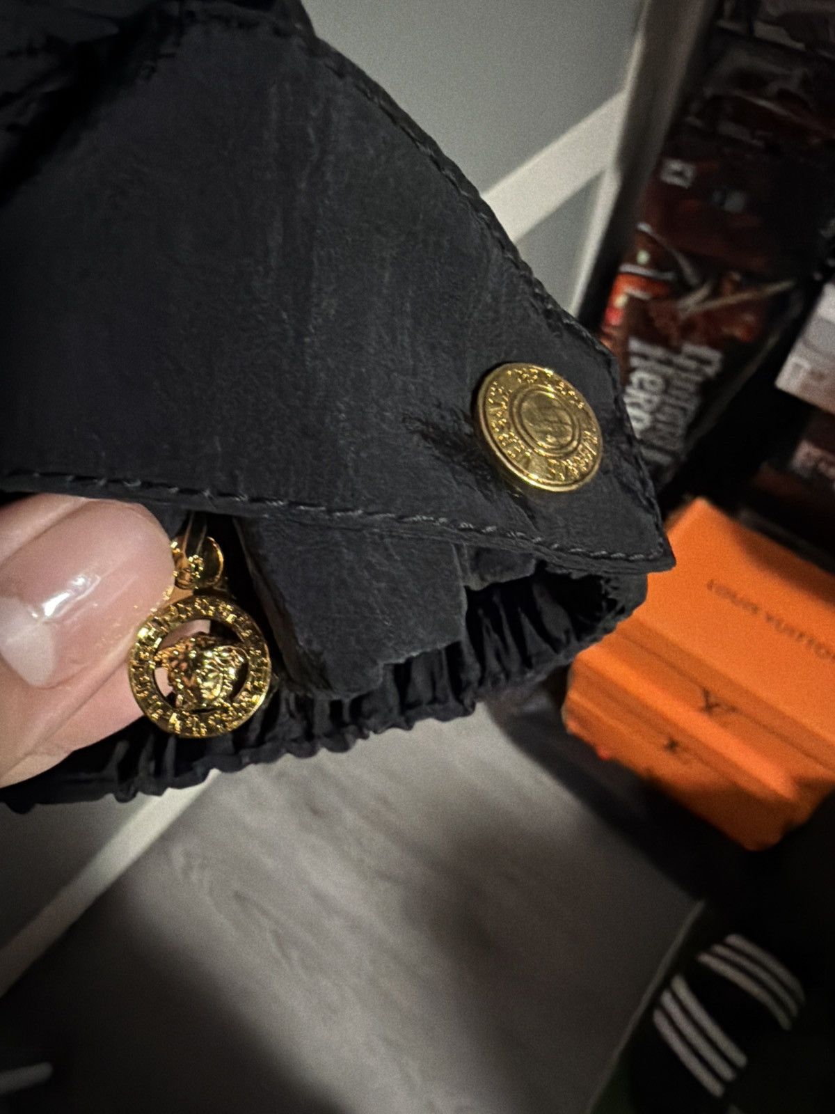 Versace Versace Nylon Style Track Pants Size US 30 / EU 46 - 4 Thumbnail