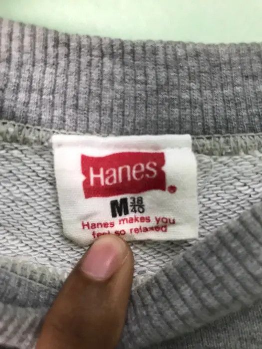 Hanes × Vintage Hanes Plain Sweatshirts Size US M / EU 48-50 / 2 - 3 Thumbnail