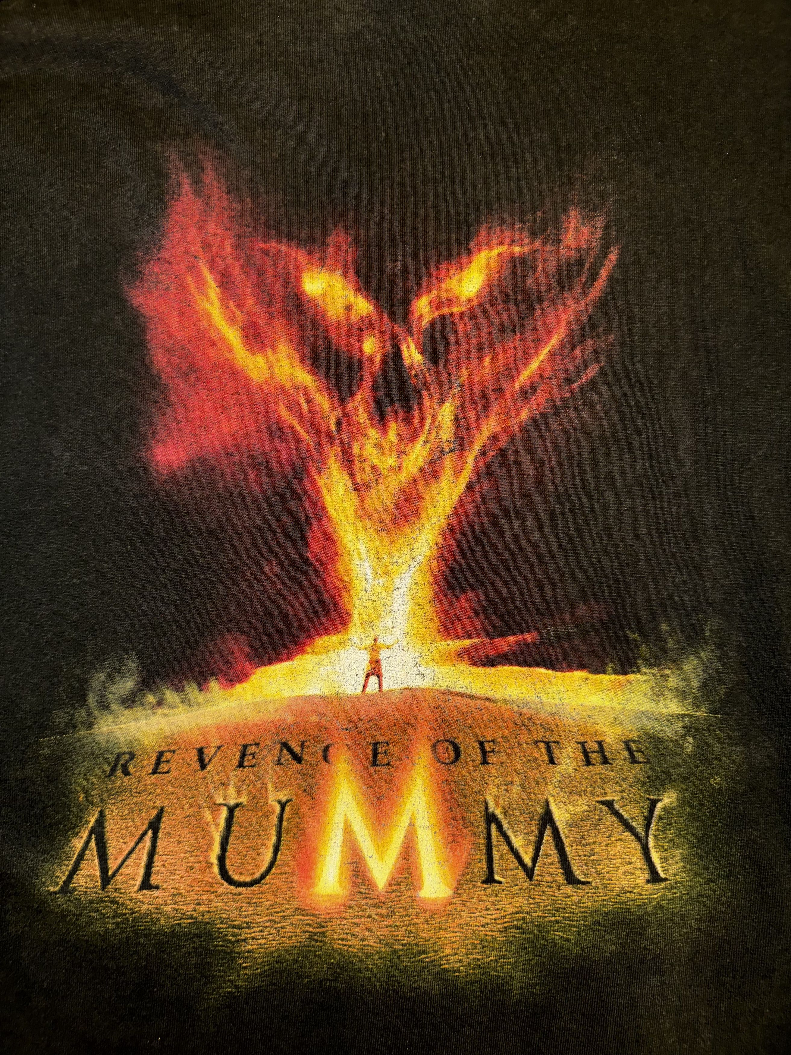 Universal Studios Revenge of The Mummy Vintage T-Shirt Size US XL / EU 56 / 4 - 5 Thumbnail