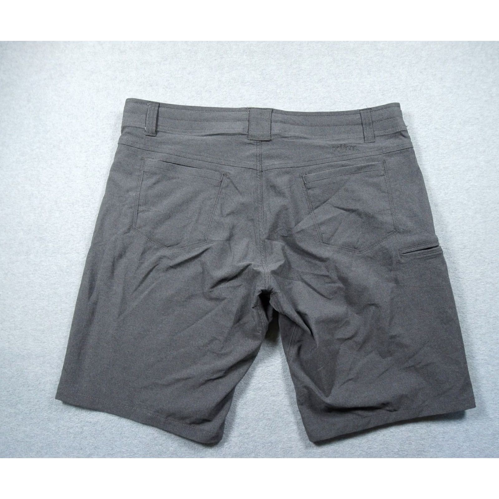 Vintage Kuhl Shorts Mens 38 Gray Chino Shift Amphibia Hiking Outdoors Stretch Casual Size US 38 / EU 54 - 3 Thumbnail