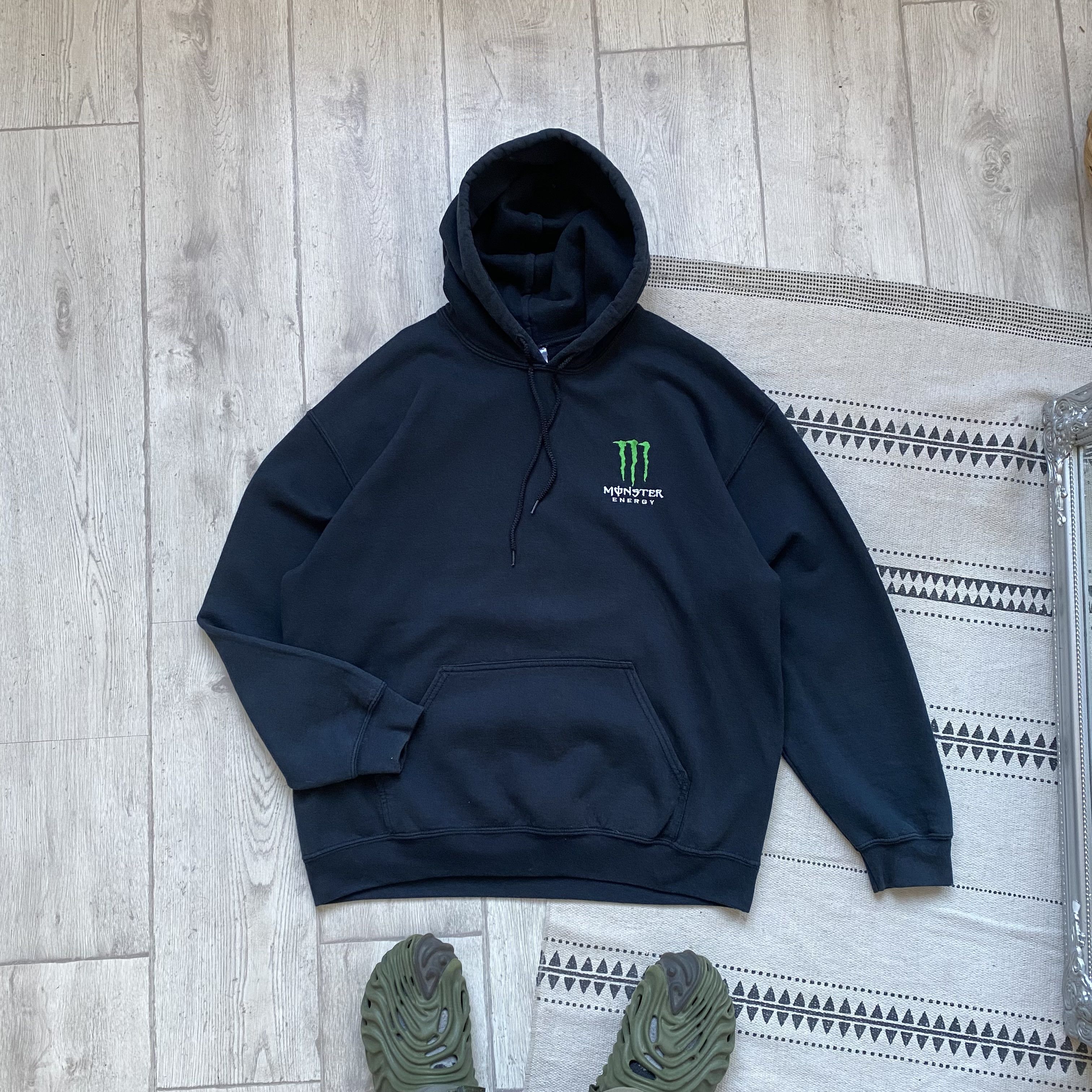 Fox Racing 🏍️ Vintage Racing Monster Energy Hoodie Y2K big logo Size US L / EU 52-54 / 3 - 5 Thumbnail